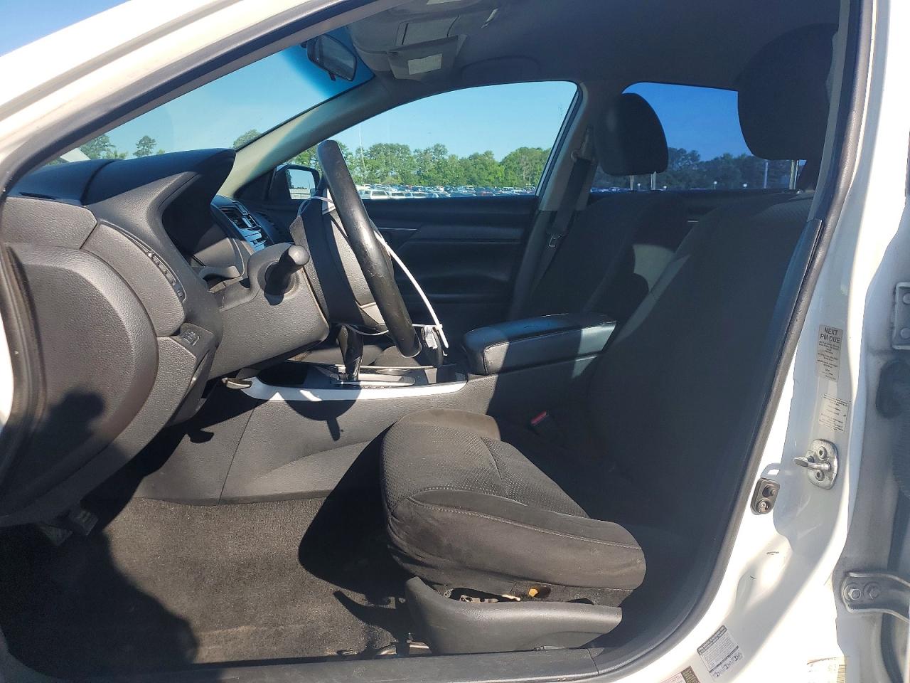 2015 Nissan Altima 2.5 S Белый vin: 1N4AL3APXFN386033