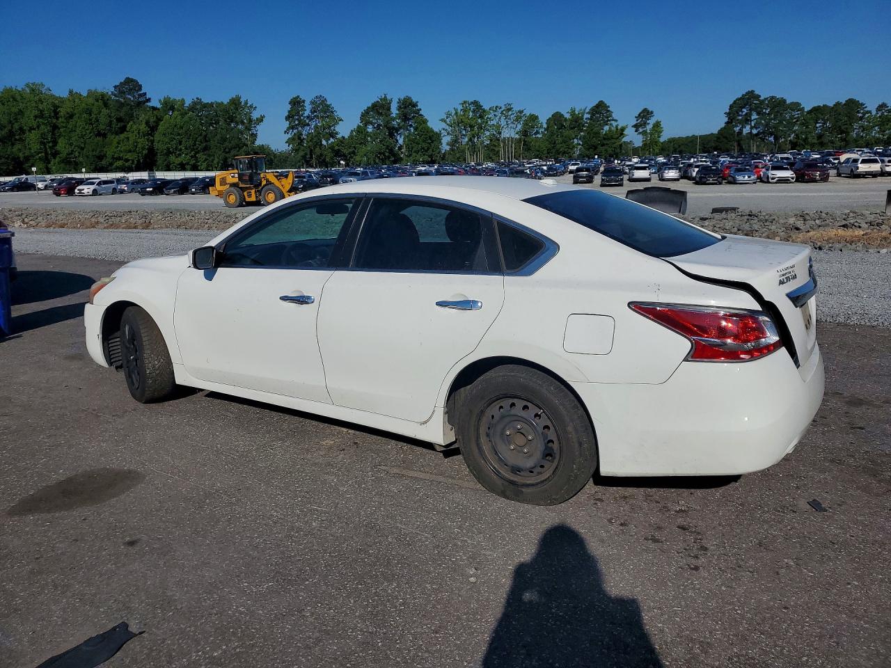 2015 Nissan Altima 2.5 S Белый vin: 1N4AL3APXFN386033