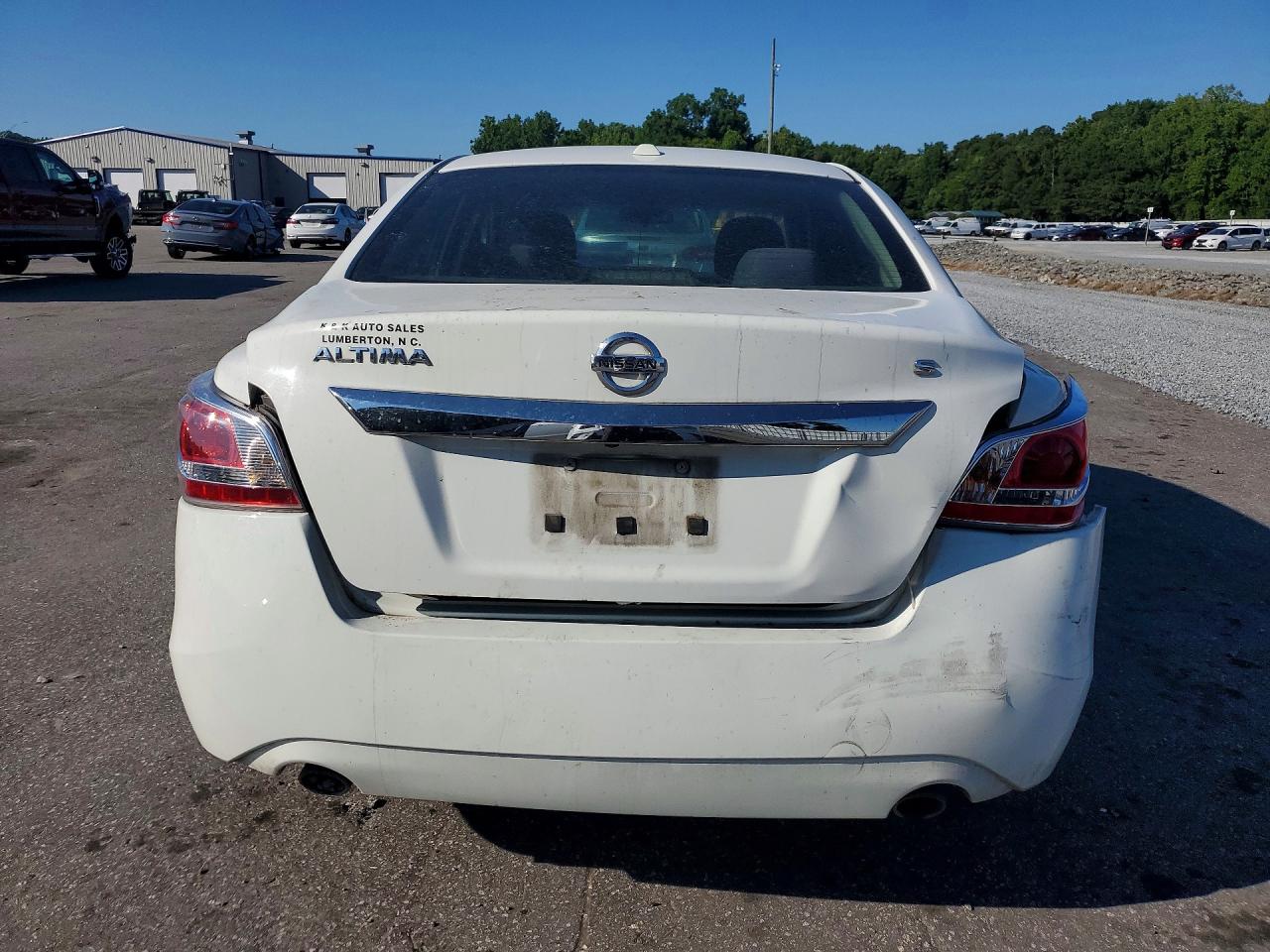 2015 Nissan Altima 2.5 S Белый vin: 1N4AL3APXFN386033