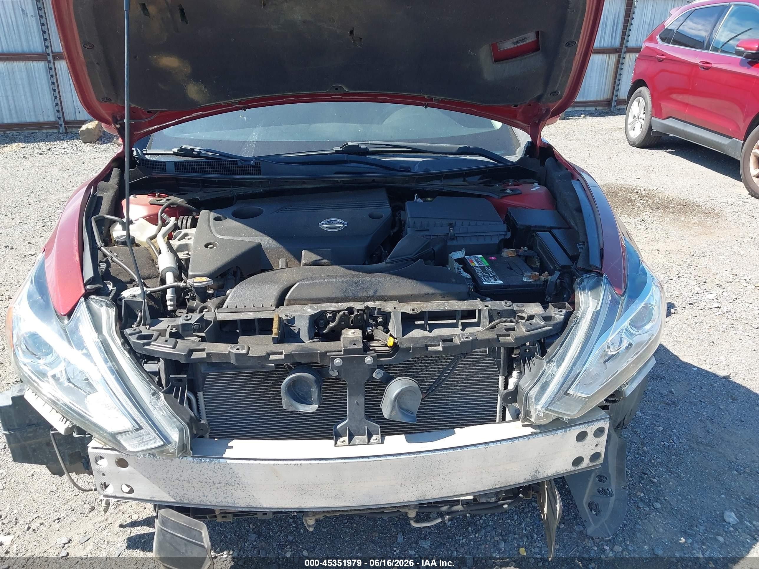 2015 Nissan Altima 2.5/2.5 S/2.5 Sl/2.5 Sv Maroon vin: 1N4AL3APXFN387697