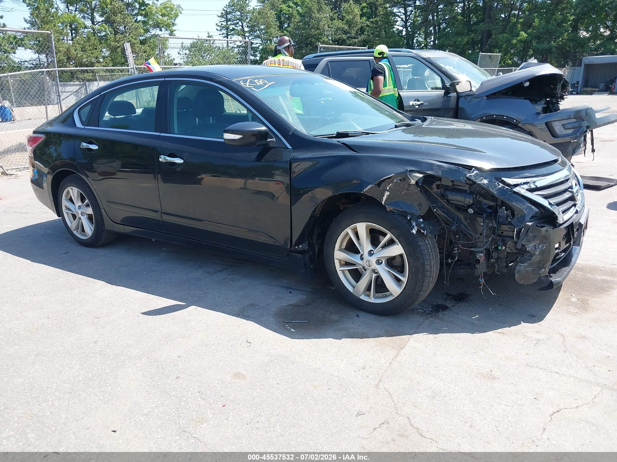 2015 Nissan Altima 2.5 Sl Black vin: 1N4AL3APXFN396223