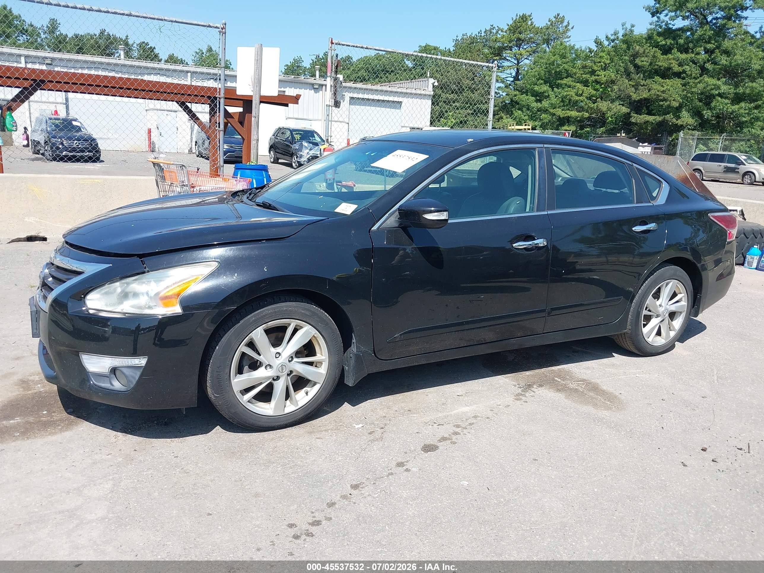 2015 Nissan Altima 2.5 Sl Black vin: 1N4AL3APXFN396223