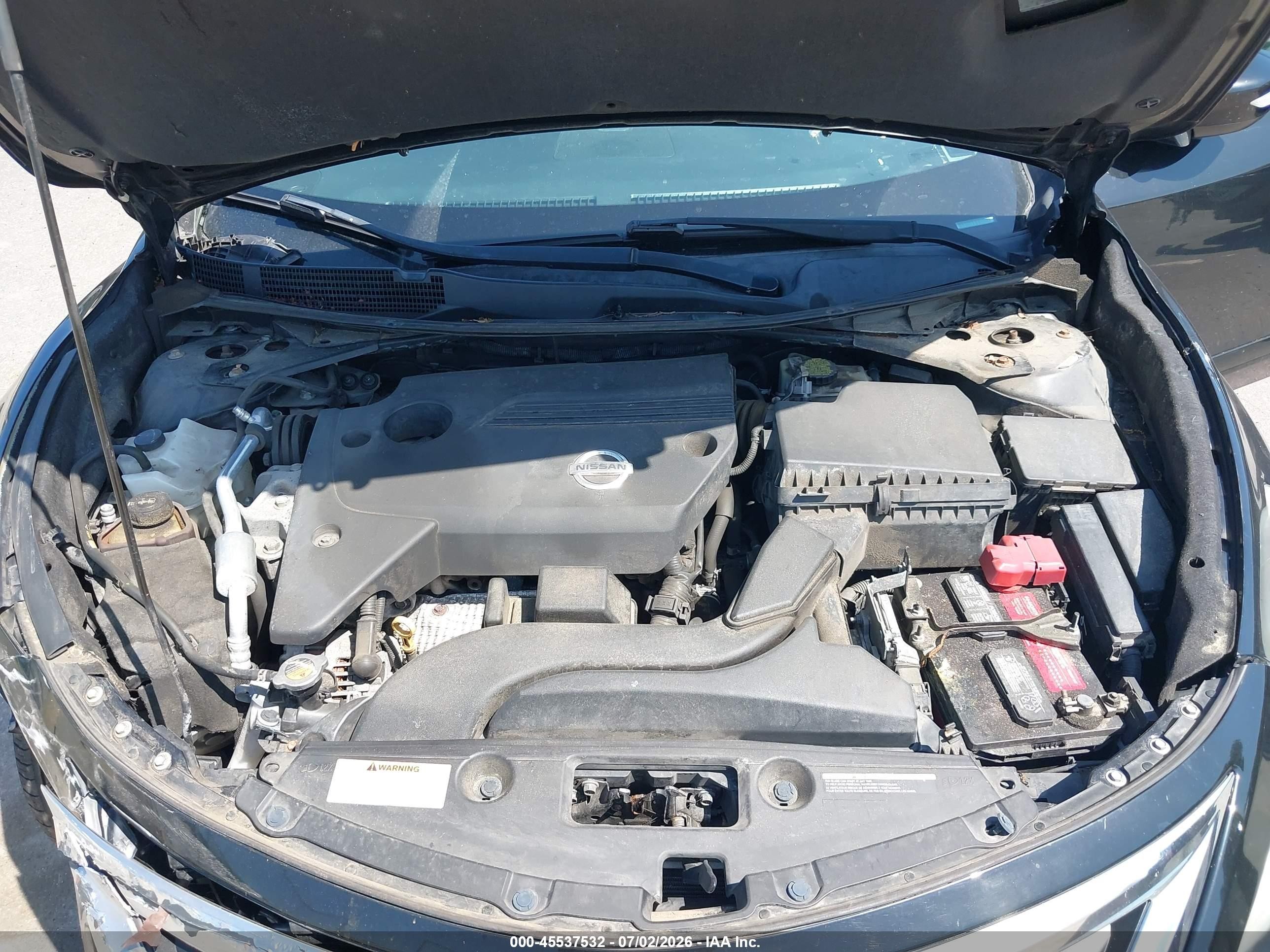 2015 Nissan Altima 2.5 Sl Black vin: 1N4AL3APXFN396223