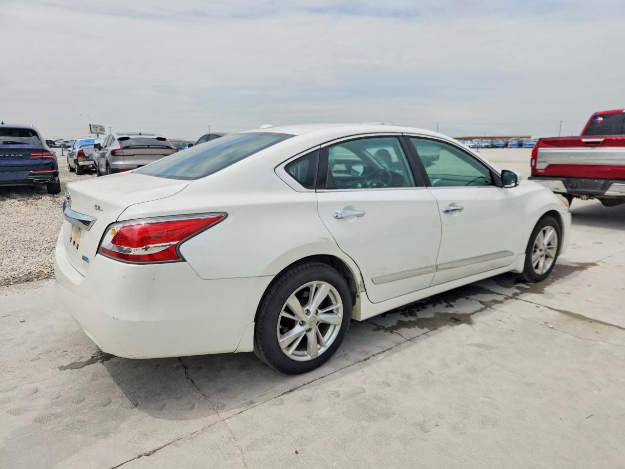 2015 Nissan Altima 2.5 Sl White vin: 1N4AL3APXFN402134