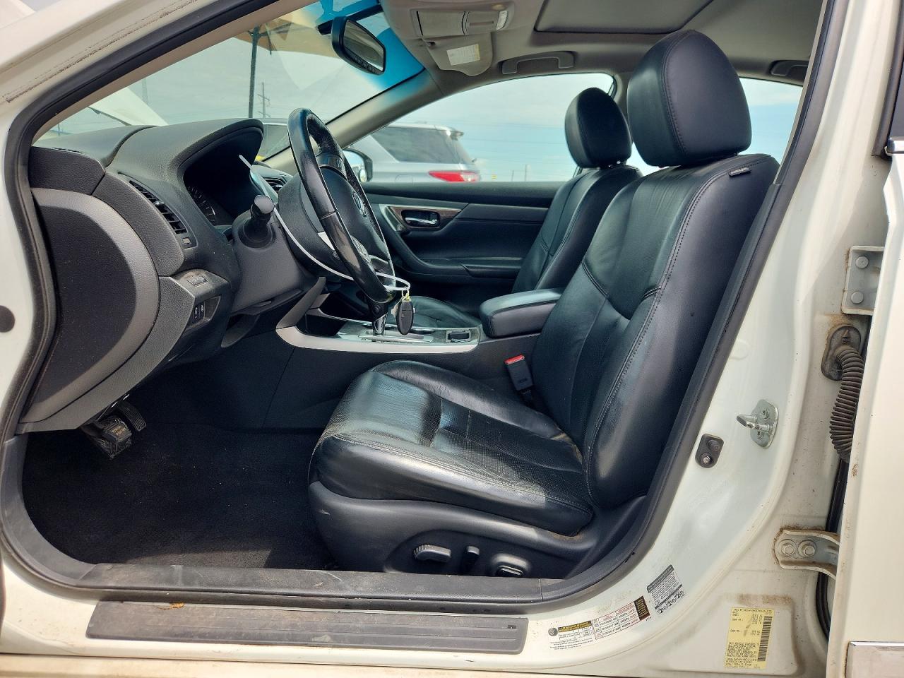 2015 Nissan Altima 2.5 Sl White vin: 1N4AL3APXFN402134