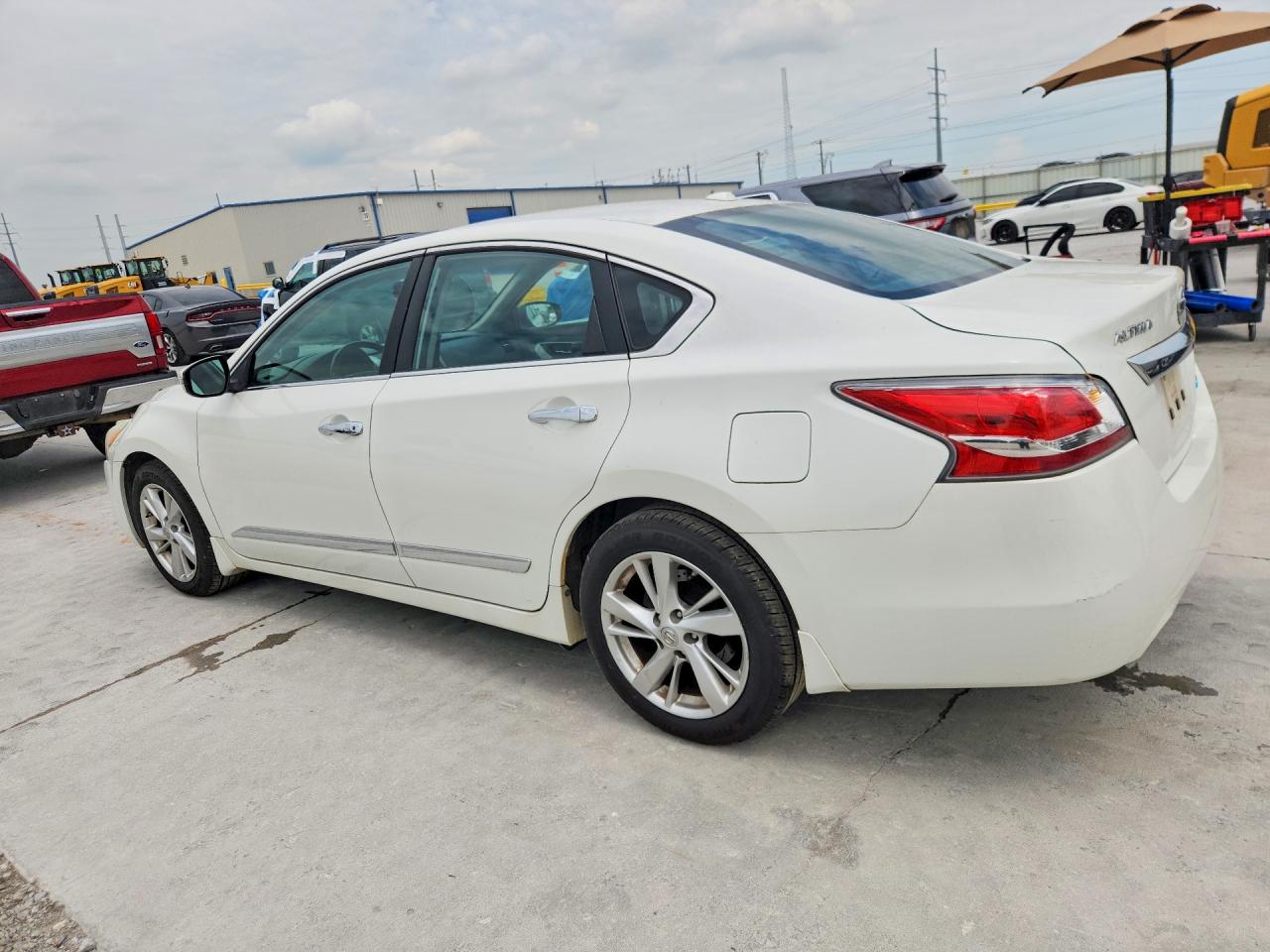 2015 Nissan Altima 2.5 Sl White vin: 1N4AL3APXFN402134