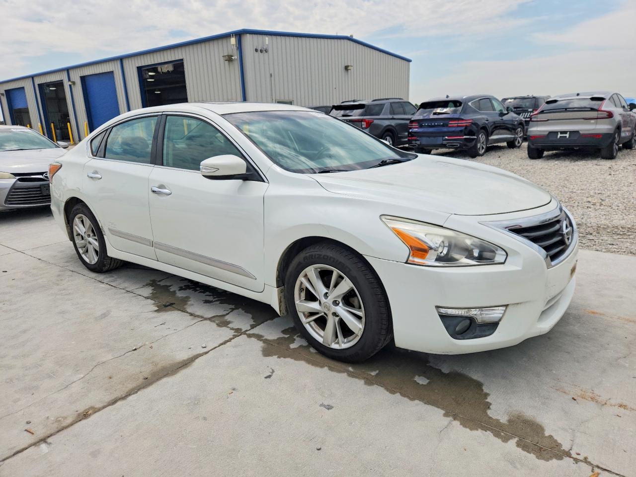 2015 Nissan Altima 2.5 Sl White vin: 1N4AL3APXFN402134