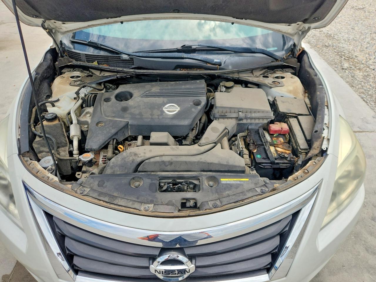 2015 Nissan Altima 2.5 Sl White vin: 1N4AL3APXFN402134