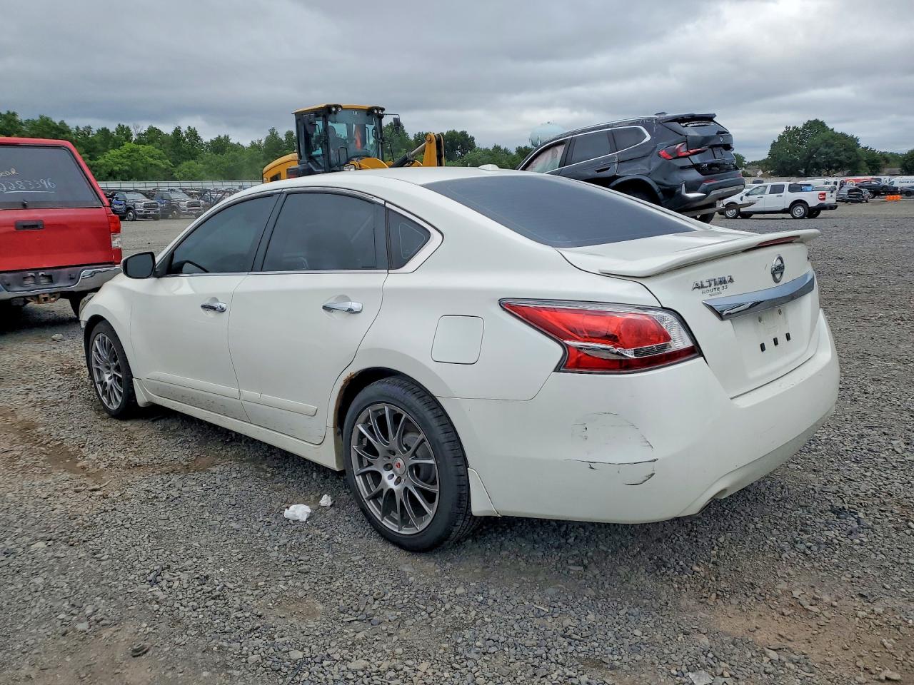 2015 Nissan Altima 2.5 Sl White vin: 1N4AL3APXFN408645