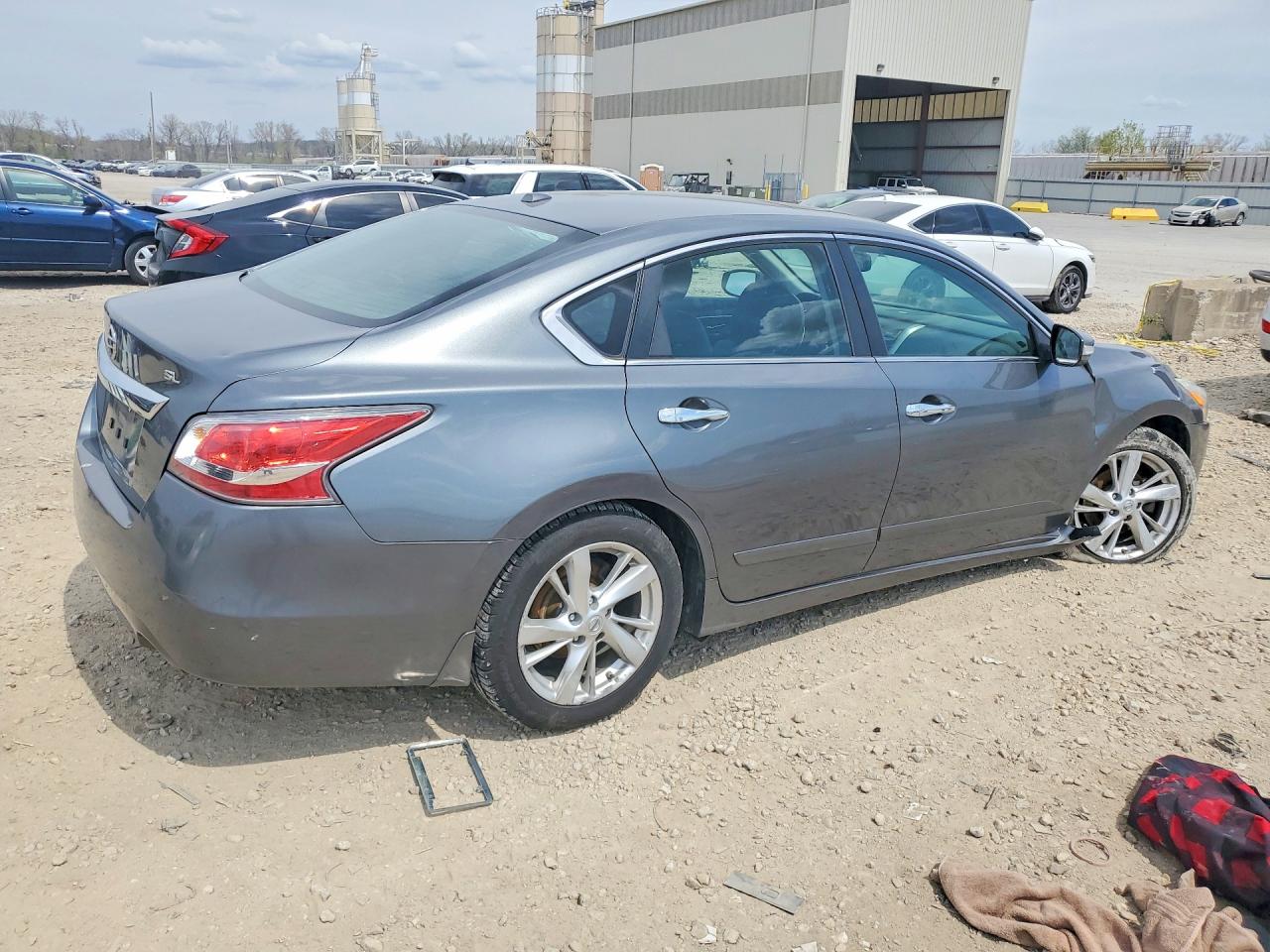 2015 Nissan Altima 2.5 Sl Gray vin: 1N4AL3APXFN869330