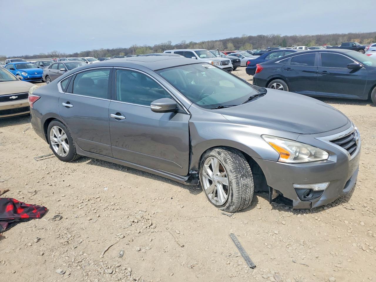 2015 Nissan Altima 2.5 Sl Gray vin: 1N4AL3APXFN869330