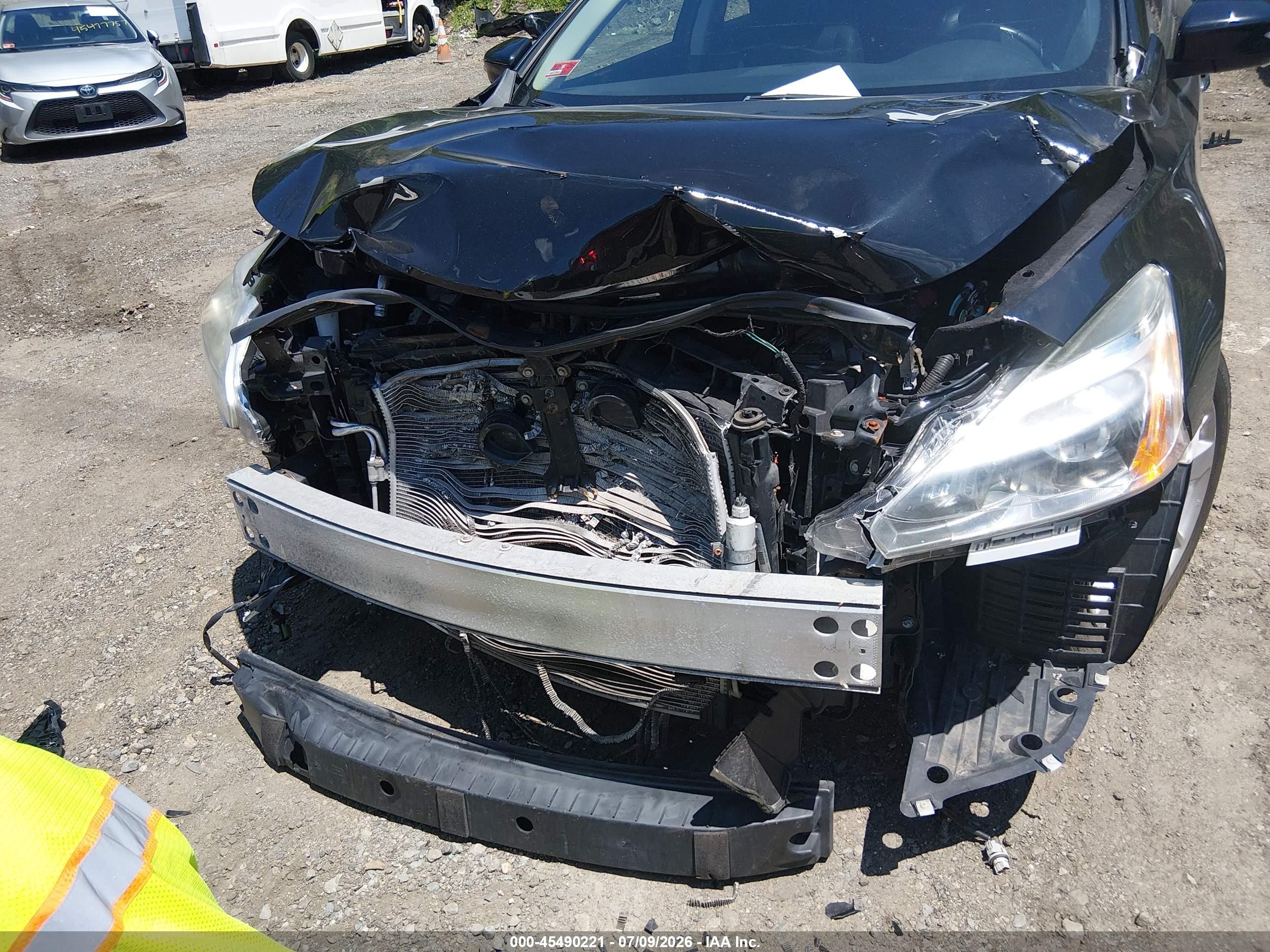 2015 Nissan Altima 2.5 Sl Black vin: 1N4AL3APXFN870266