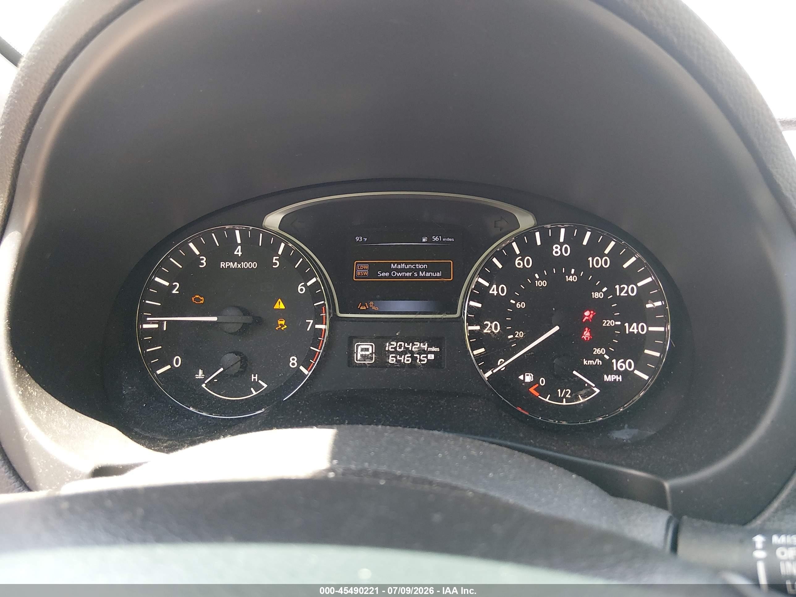 2015 Nissan Altima 2.5 Sl Black vin: 1N4AL3APXFN870266