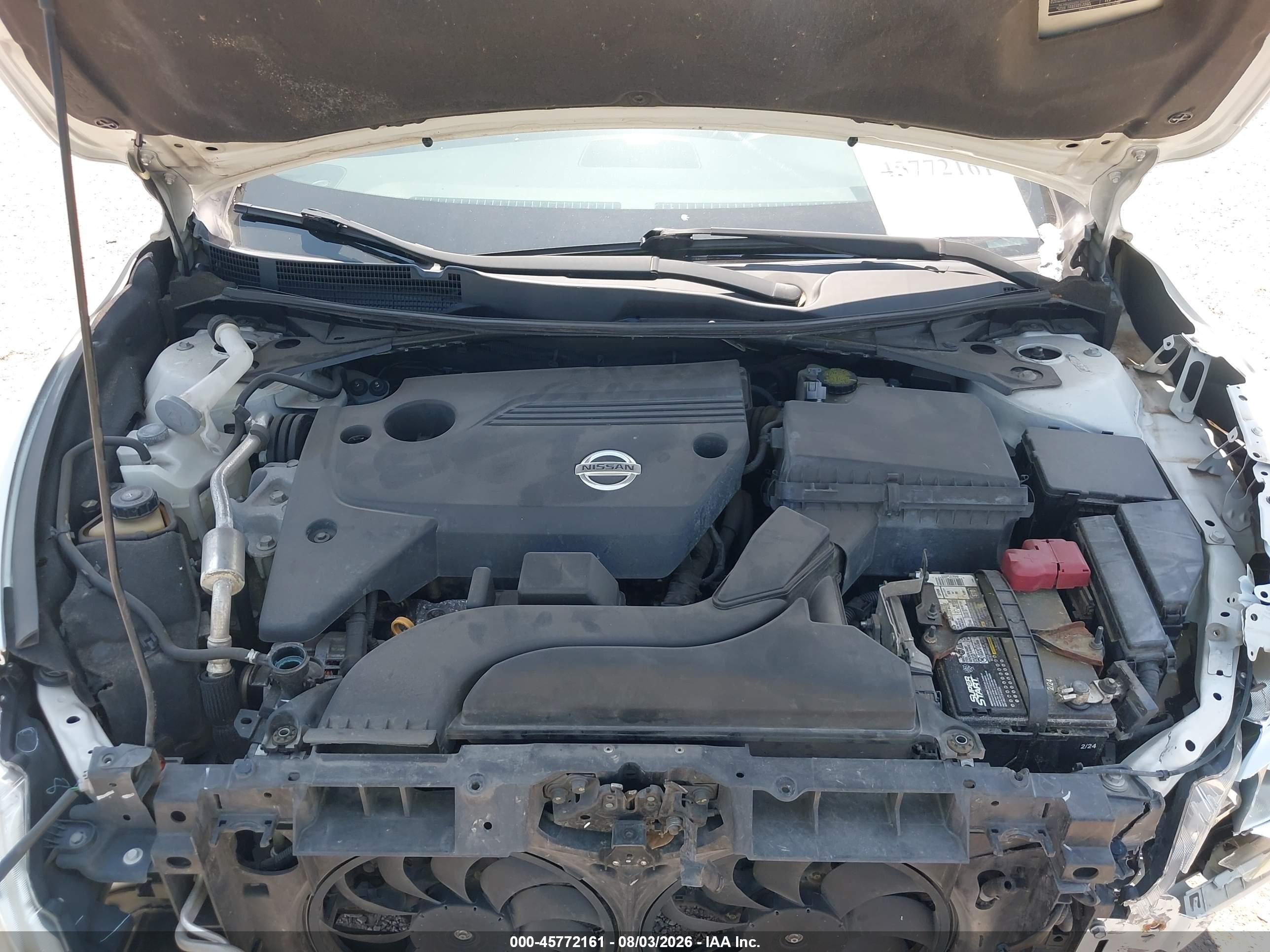2015 Nissan Altima 2.5 Sl White vin: 1N4AL3APXFN875113