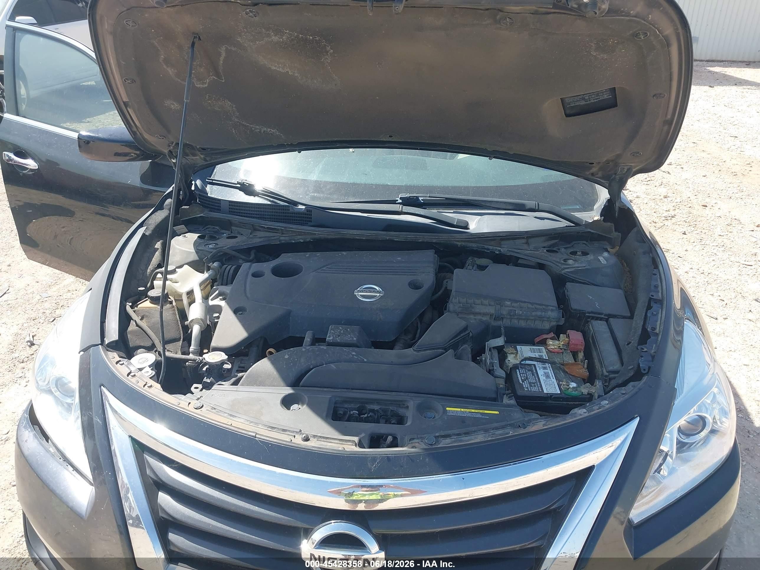 2015 Nissan Altima 2.5 S Black vin: 1N4AL3APXFN876147