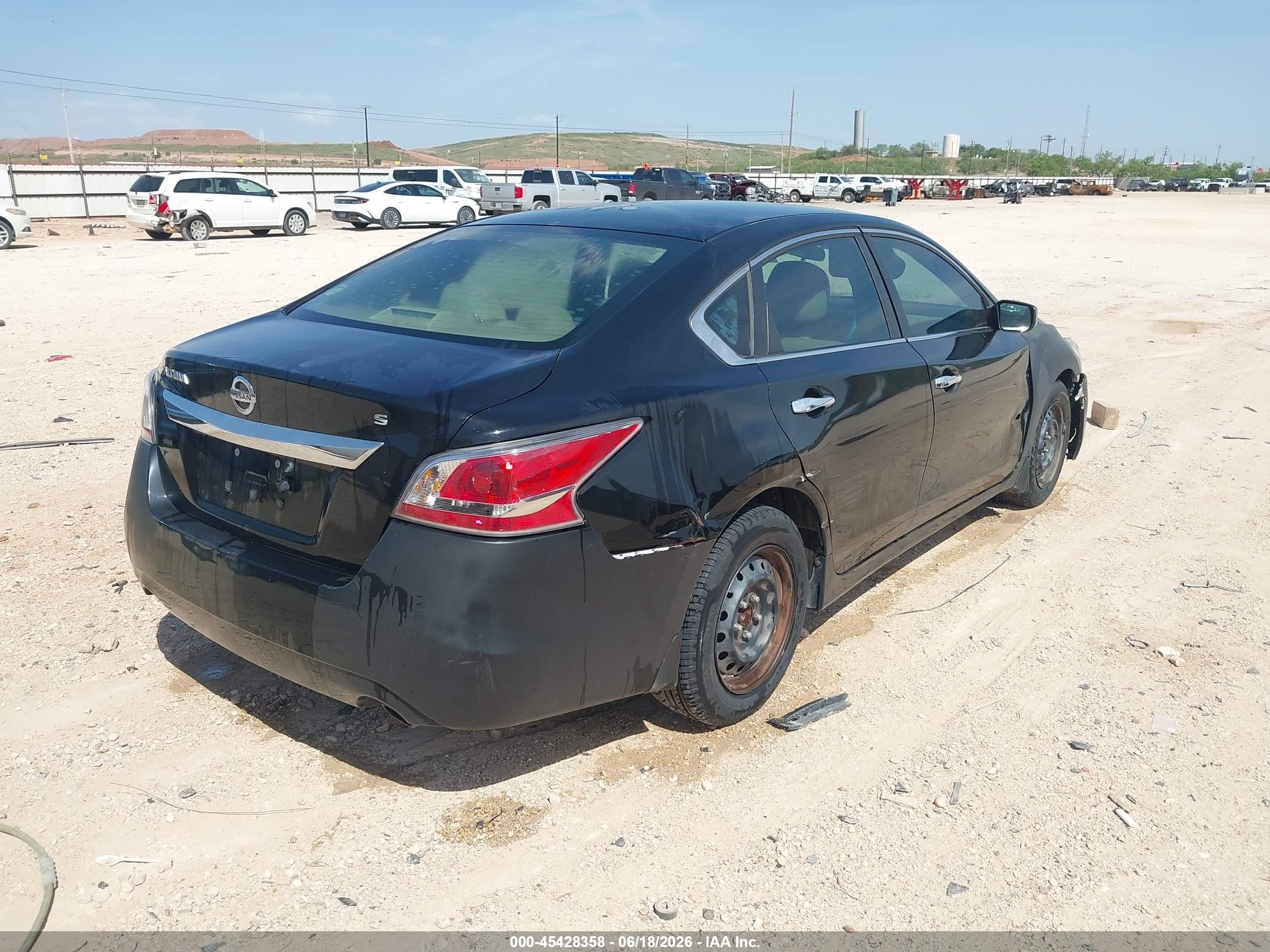 2015 Nissan Altima 2.5 S Black vin: 1N4AL3APXFN876147