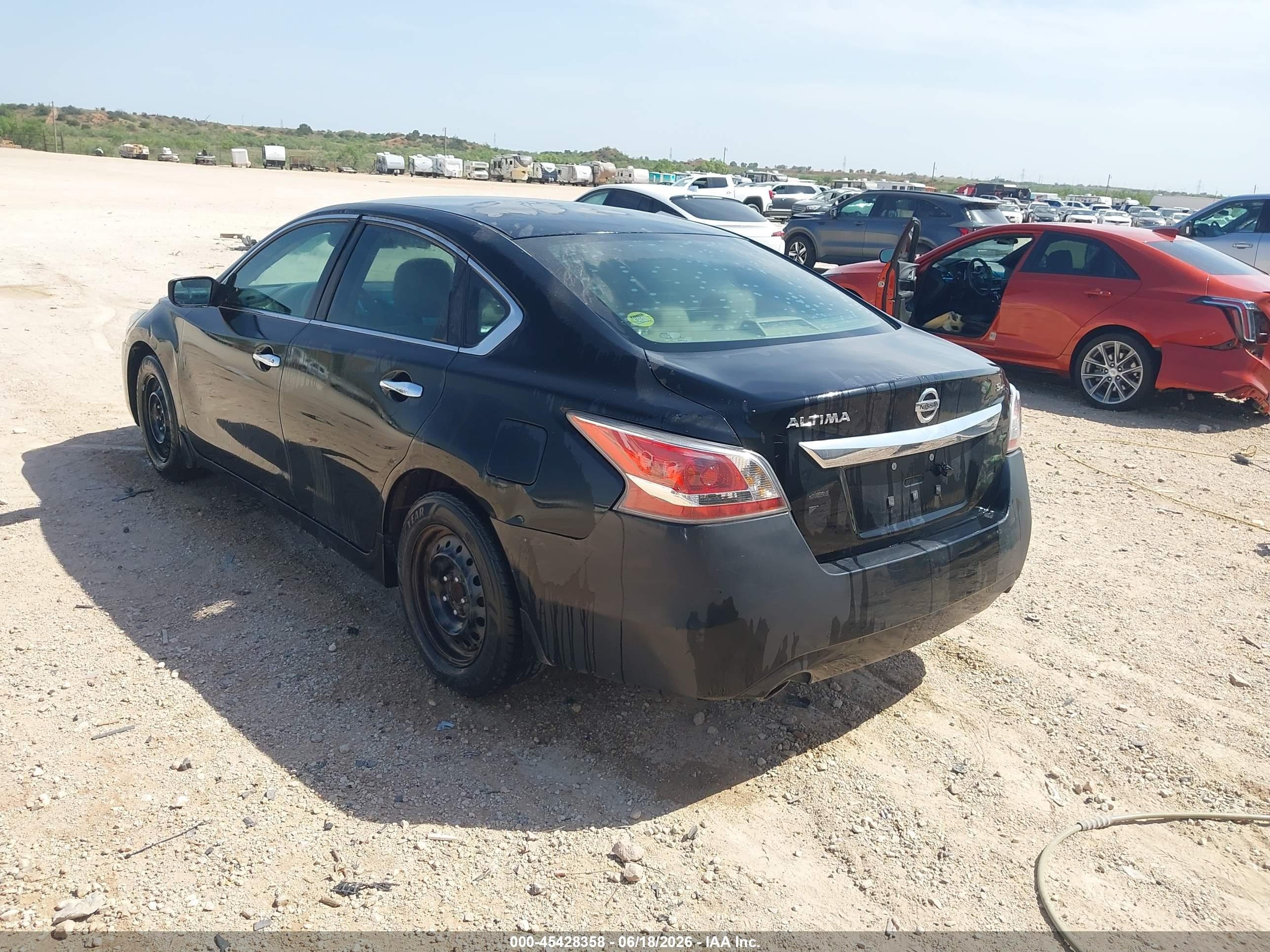 2015 Nissan Altima 2.5 S Black vin: 1N4AL3APXFN876147