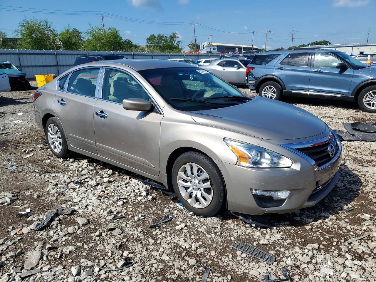 2015 Nissan Altima 2.5 S Tan vin: 1N4AL3APXFN879114