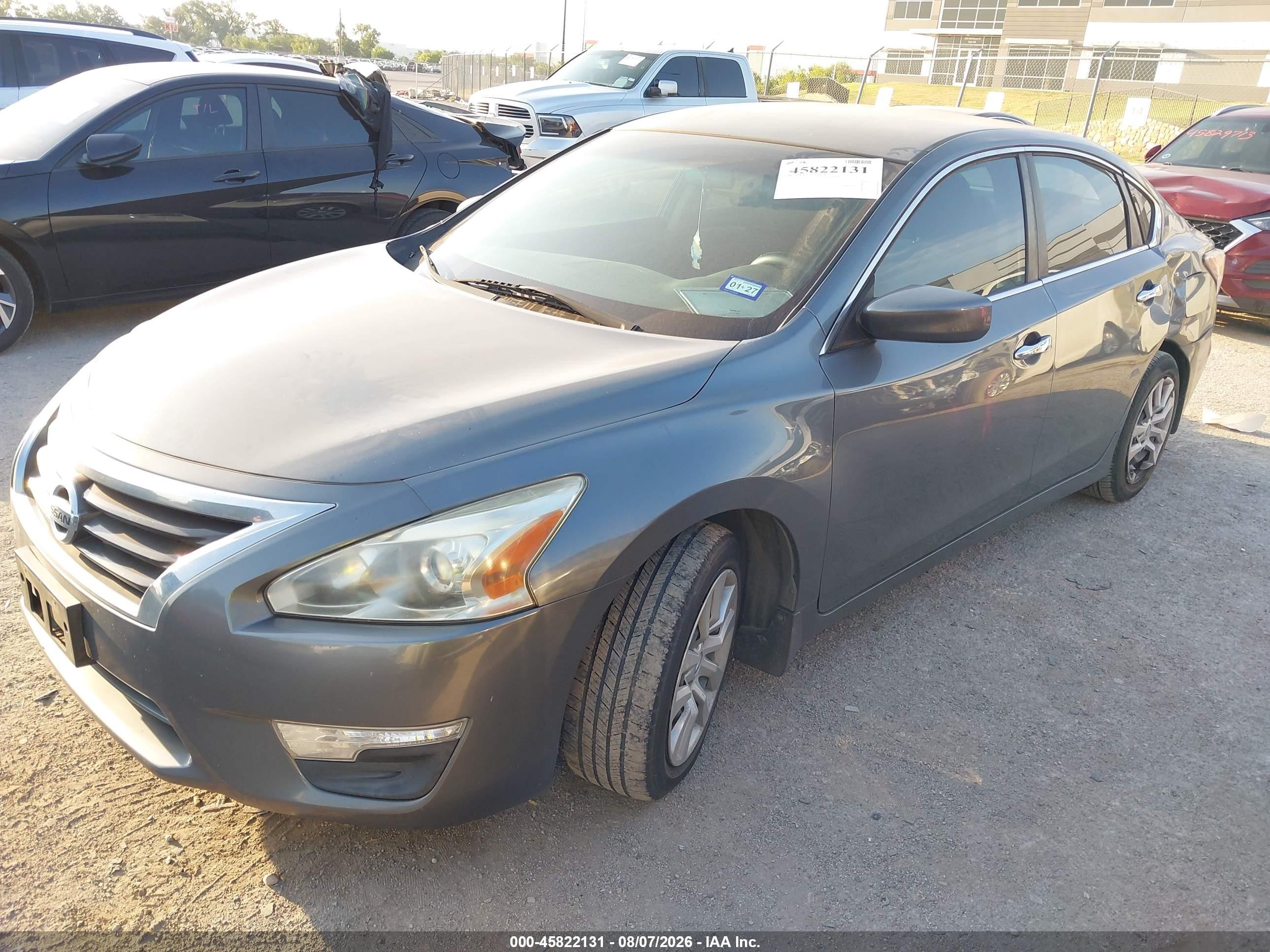2015 Nissan Altima 2.5 S Gray vin: 1N4AL3APXFN883910