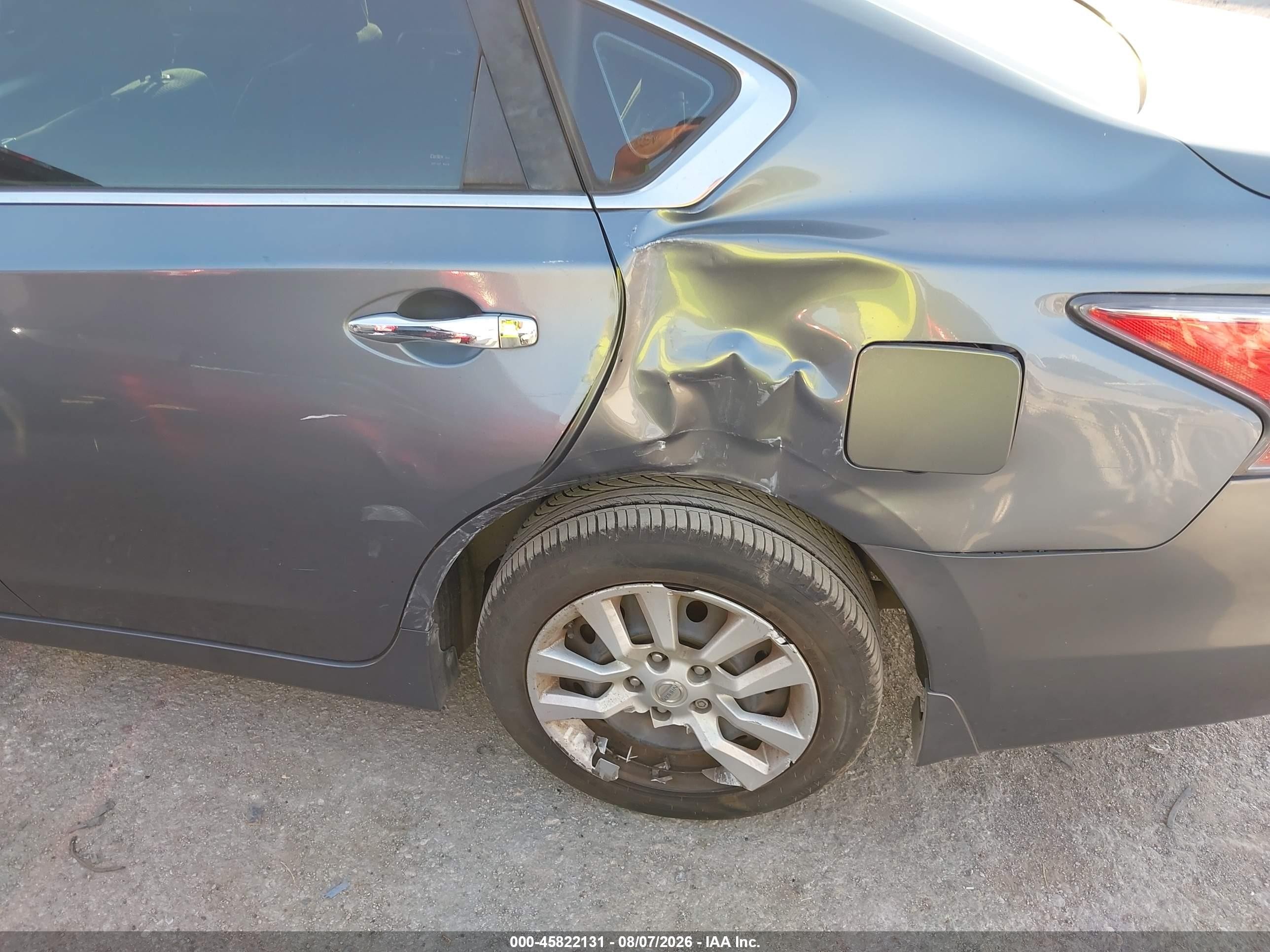2015 Nissan Altima 2.5 S Gray vin: 1N4AL3APXFN883910