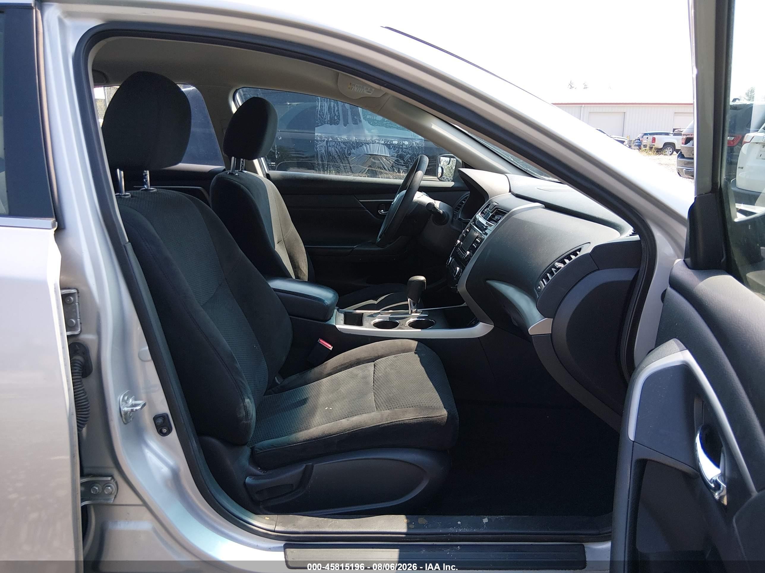 2015 Nissan Altima 2.5/2.5 S/2.5 Sl/2.5 Sv Silver vin: 1N4AL3APXFN885298