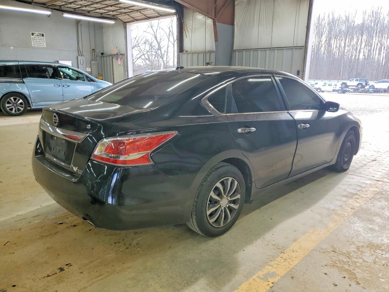2015 Nissan Altima 2.5 Black vin: 1N4AL3APXFN886869