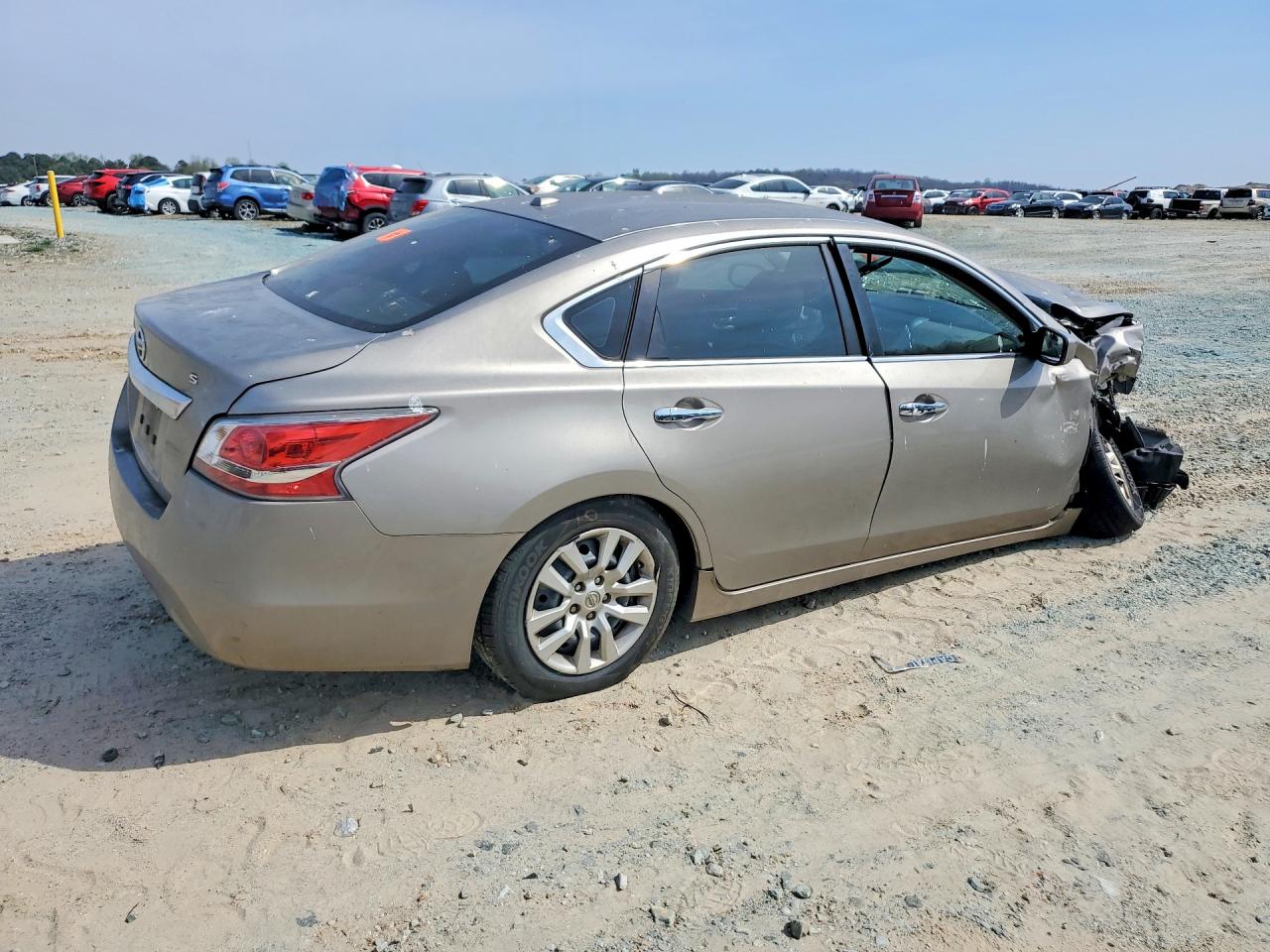 2015 Nissan Altima 2.5 S Серый vin: 1N4AL3APXFN891943