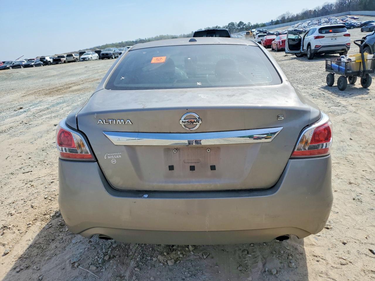 2015 Nissan Altima 2.5 S Серый vin: 1N4AL3APXFN891943
