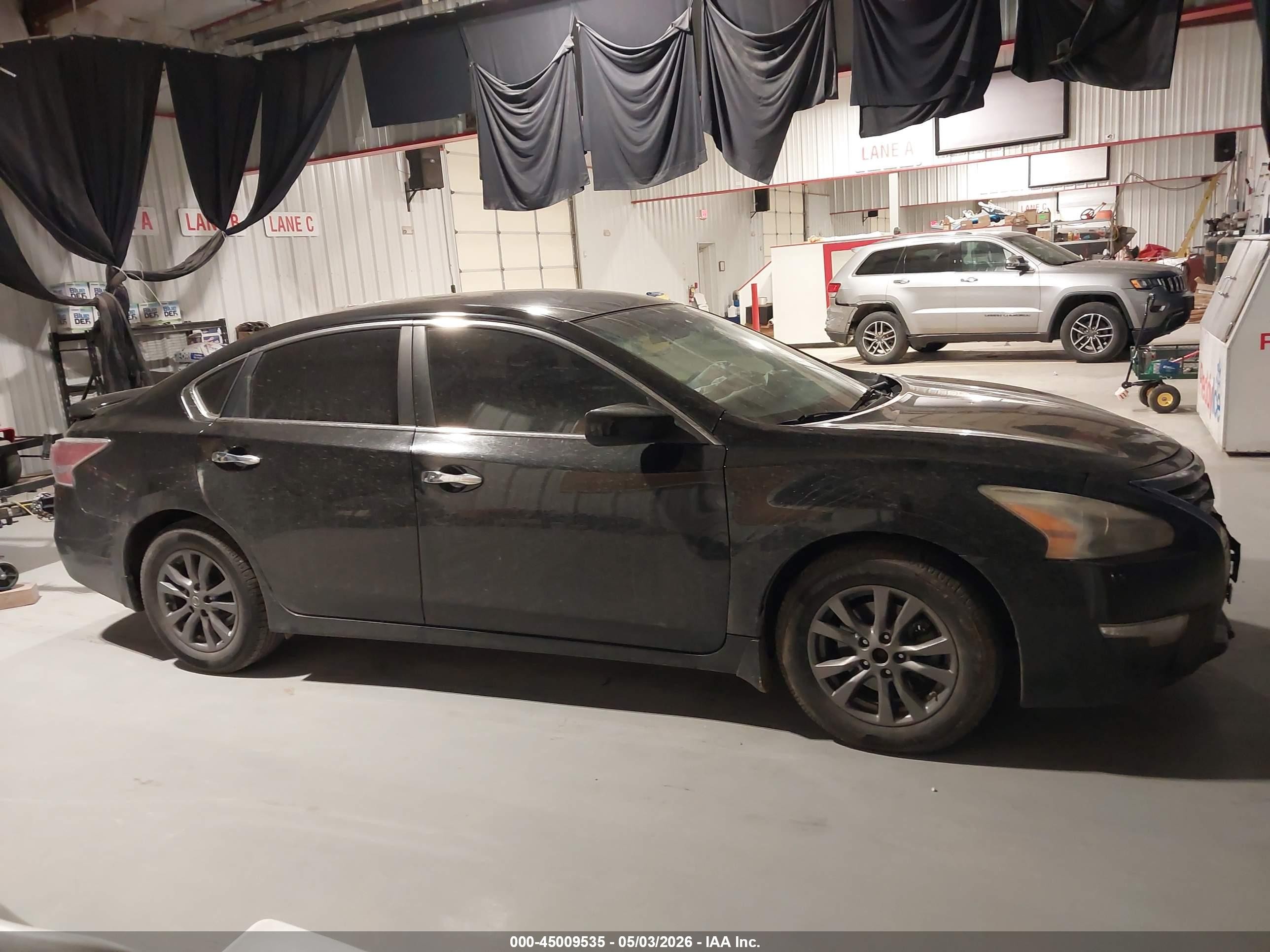 2015 Nissan Altima 2.5 S Black vin: 1N4AL3APXFN897502