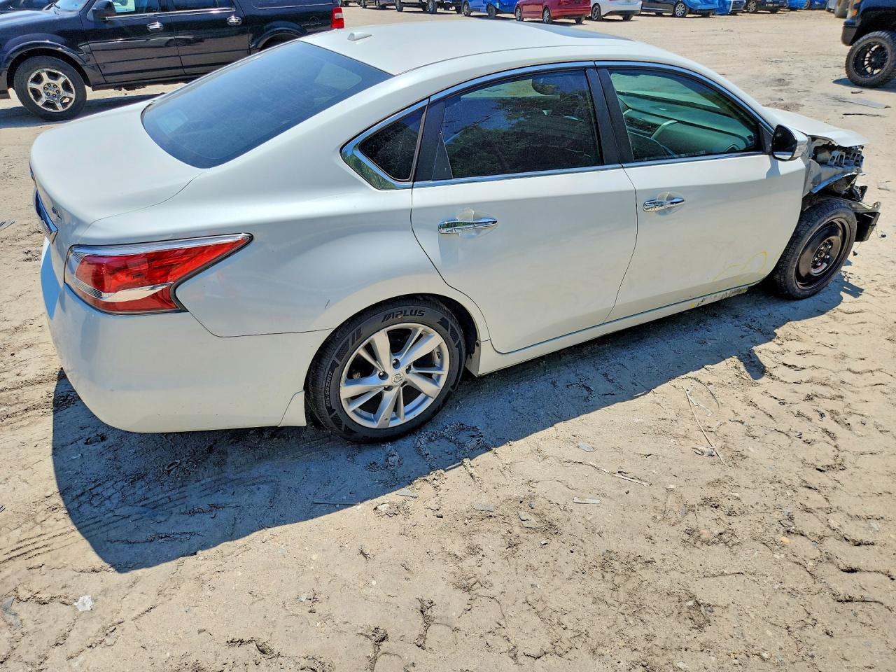 2015 Nissan Altima 2.5 Sl White vin: 1N4AL3APXFN898133