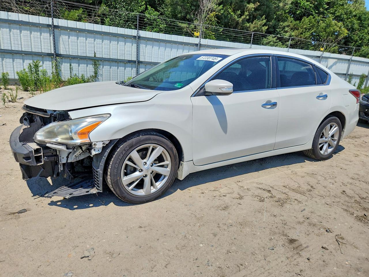 2015 Nissan Altima 2.5 Sl White vin: 1N4AL3APXFN898133