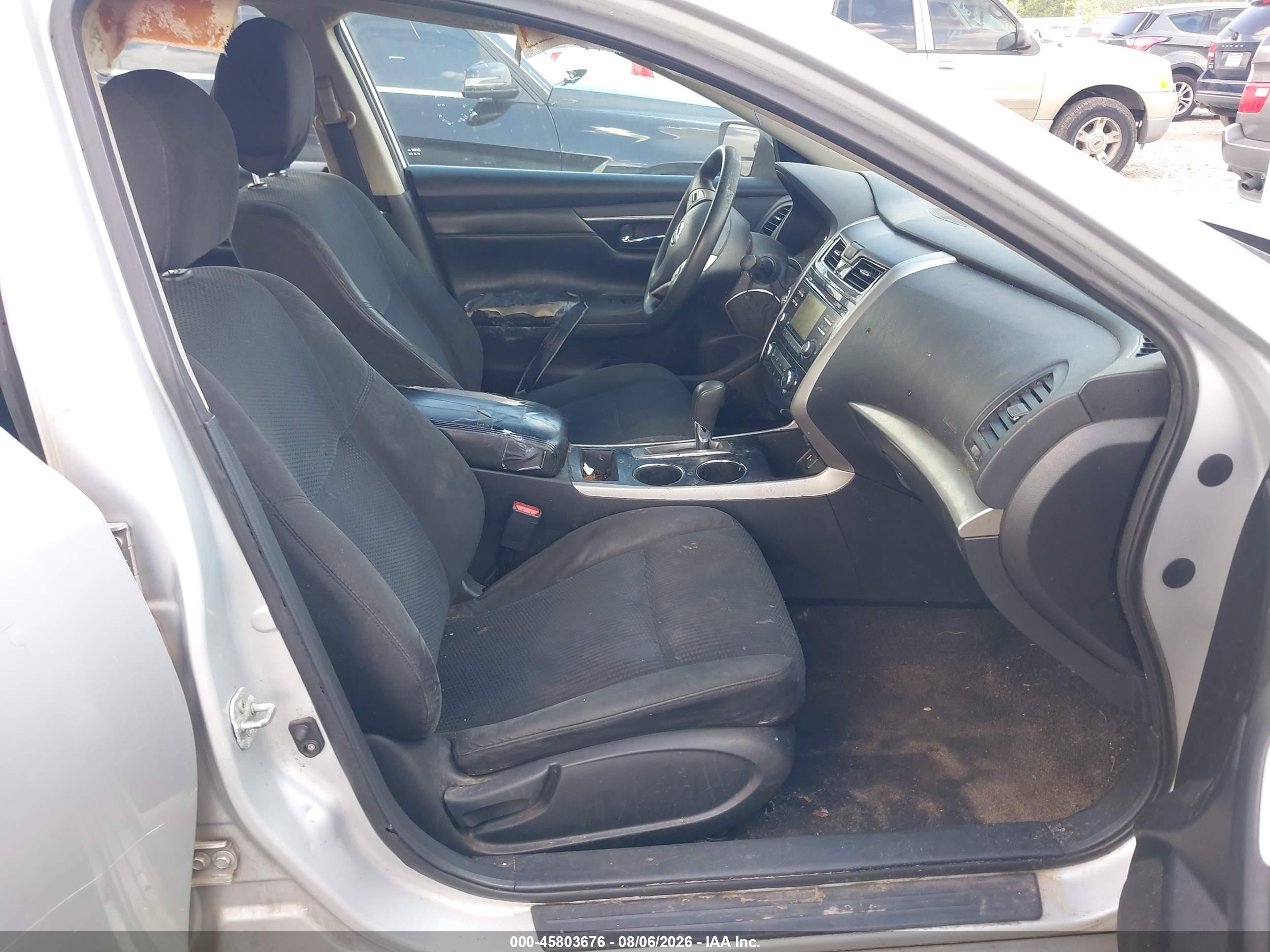 2015 Nissan Altima 2.5/2.5 S/2.5 Sl/2.5 Sv Silver vin: 1N4AL3APXFN898262