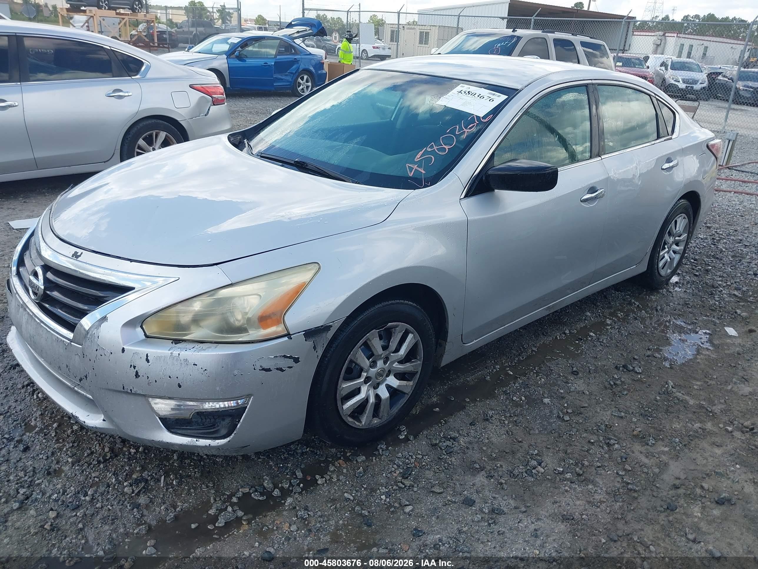 2015 Nissan Altima 2.5/2.5 S/2.5 Sl/2.5 Sv Silver vin: 1N4AL3APXFN898262
