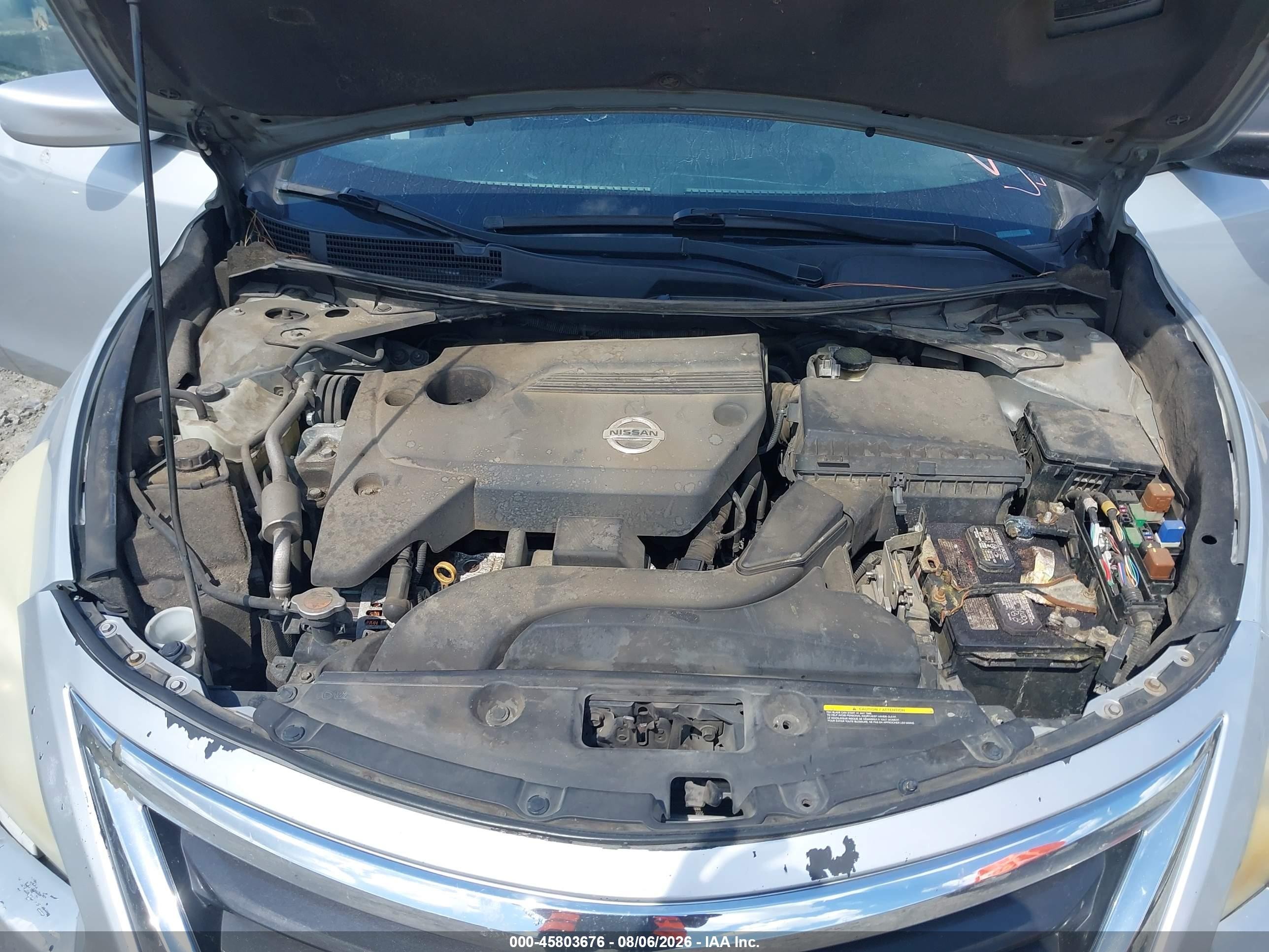 2015 Nissan Altima 2.5/2.5 S/2.5 Sl/2.5 Sv Silver vin: 1N4AL3APXFN898262