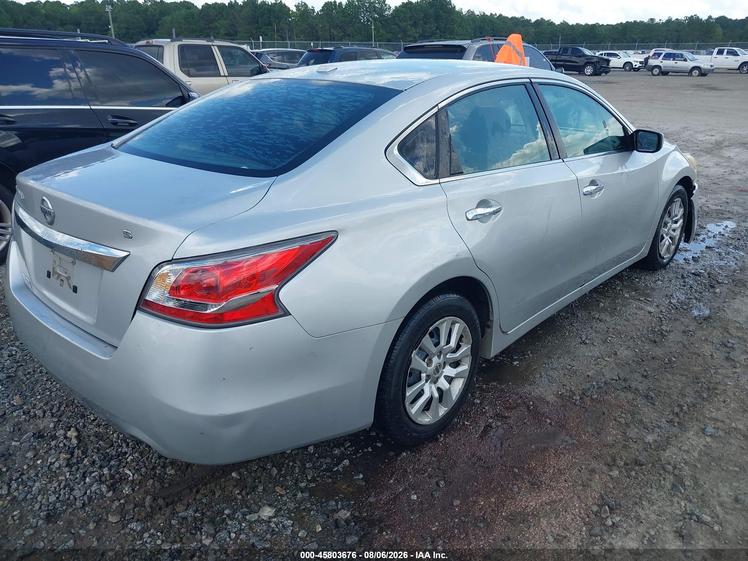 2015 Nissan Altima 2.5/2.5 S/2.5 Sl/2.5 Sv Silver vin: 1N4AL3APXFN898262