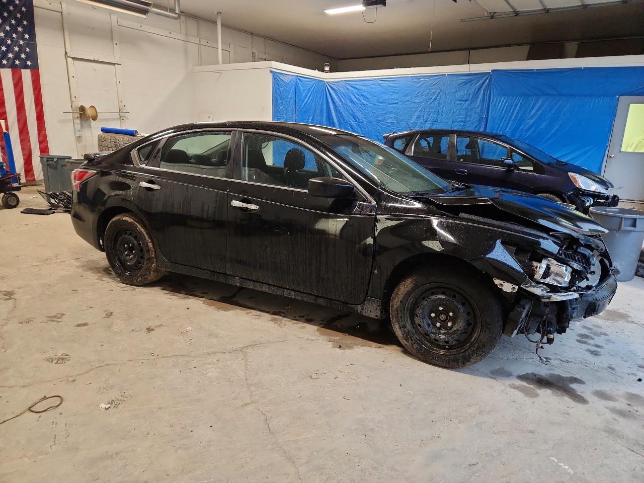 2015 Nissan Altima 2.5 S Black vin: 1N4AL3APXFN898505