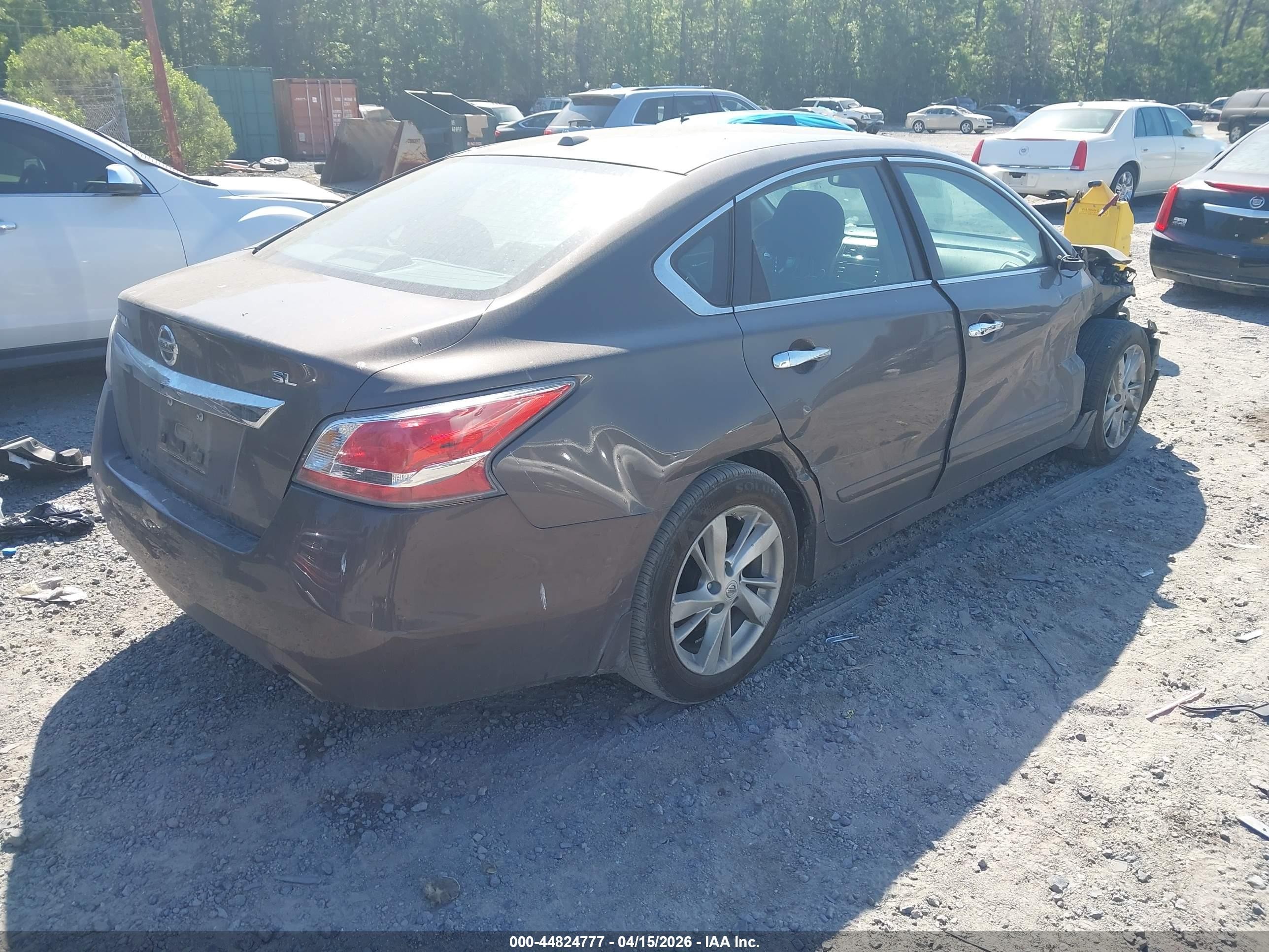 2015 Nissan Altima 2.5 Sl Black vin: 1N4AL3APXFN900981