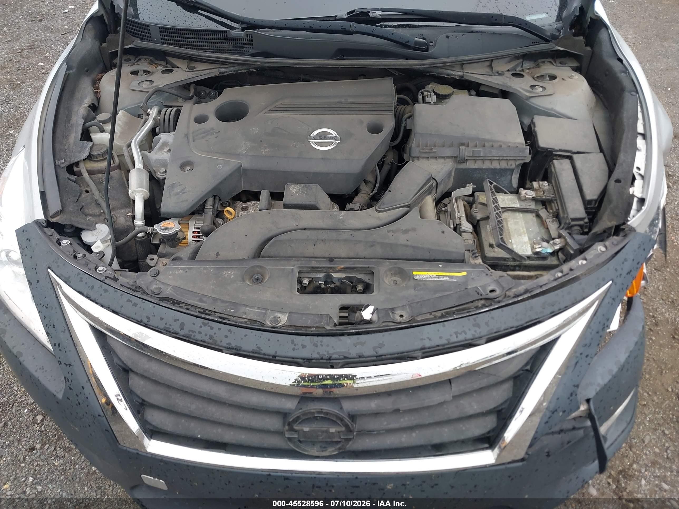 2015 Nissan Altima 2.5 S Silver vin: 1N4AL3APXFN901693