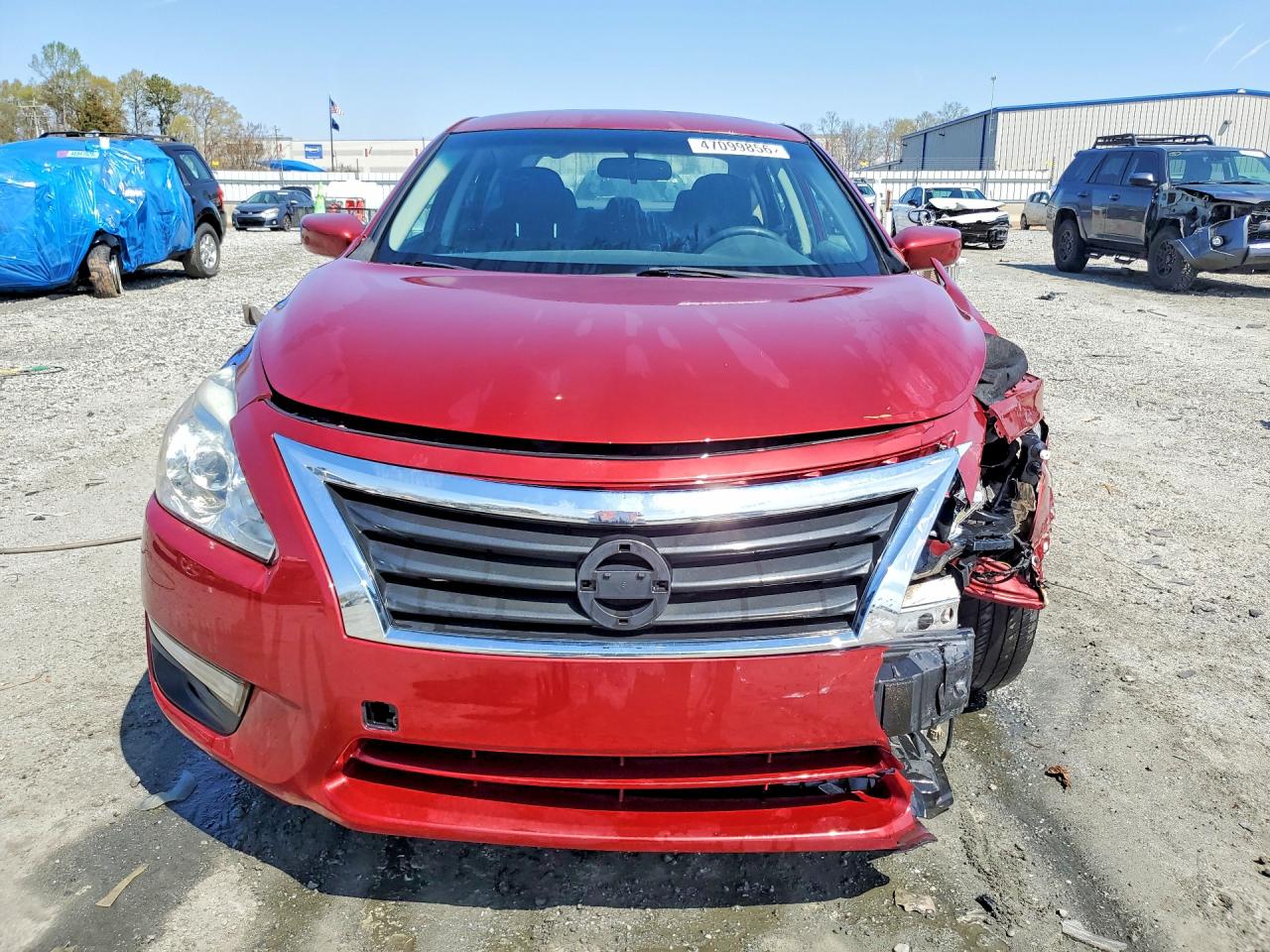 2015 Nissan Altima 2.5 S Red vin: 1N4AL3APXFN905548