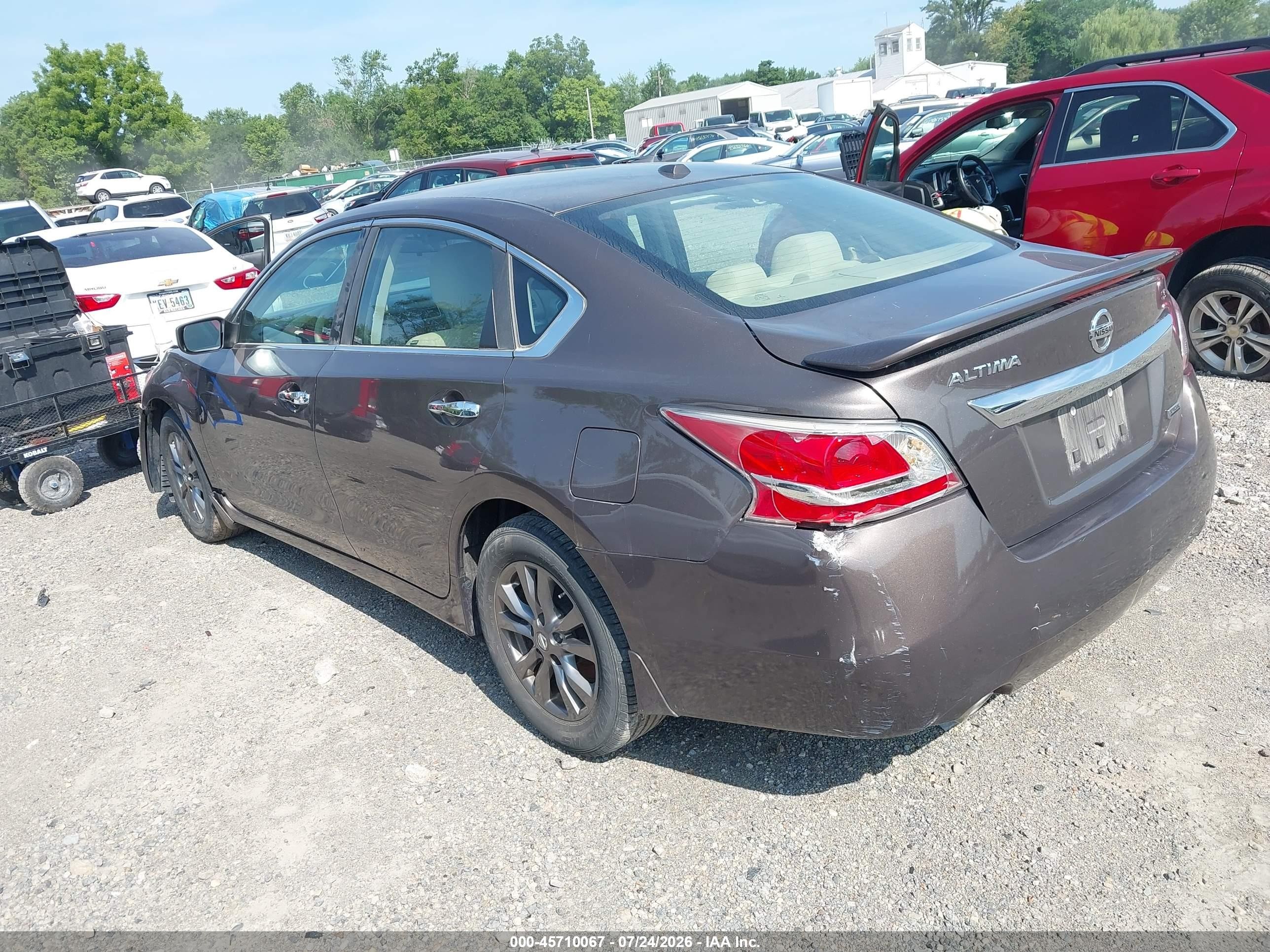 2015 Nissan Altima 2.5 S Gray vin: 1N4AL3APXFN905789