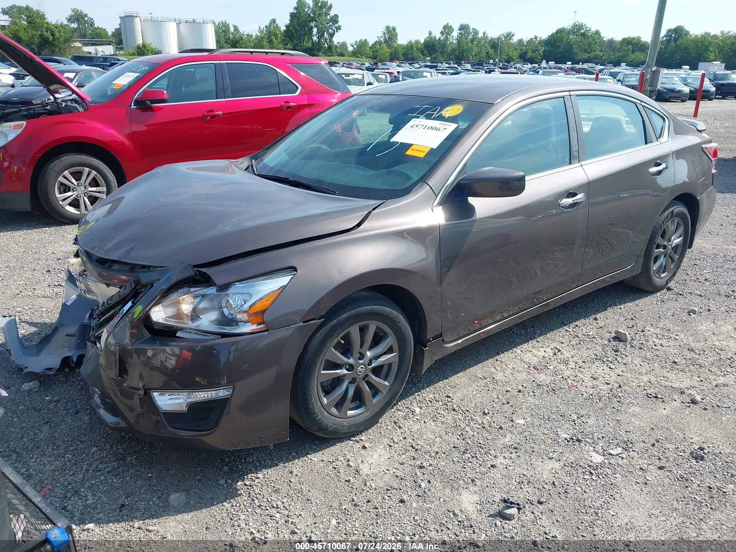 2015 Nissan Altima 2.5 S Gray vin: 1N4AL3APXFN905789