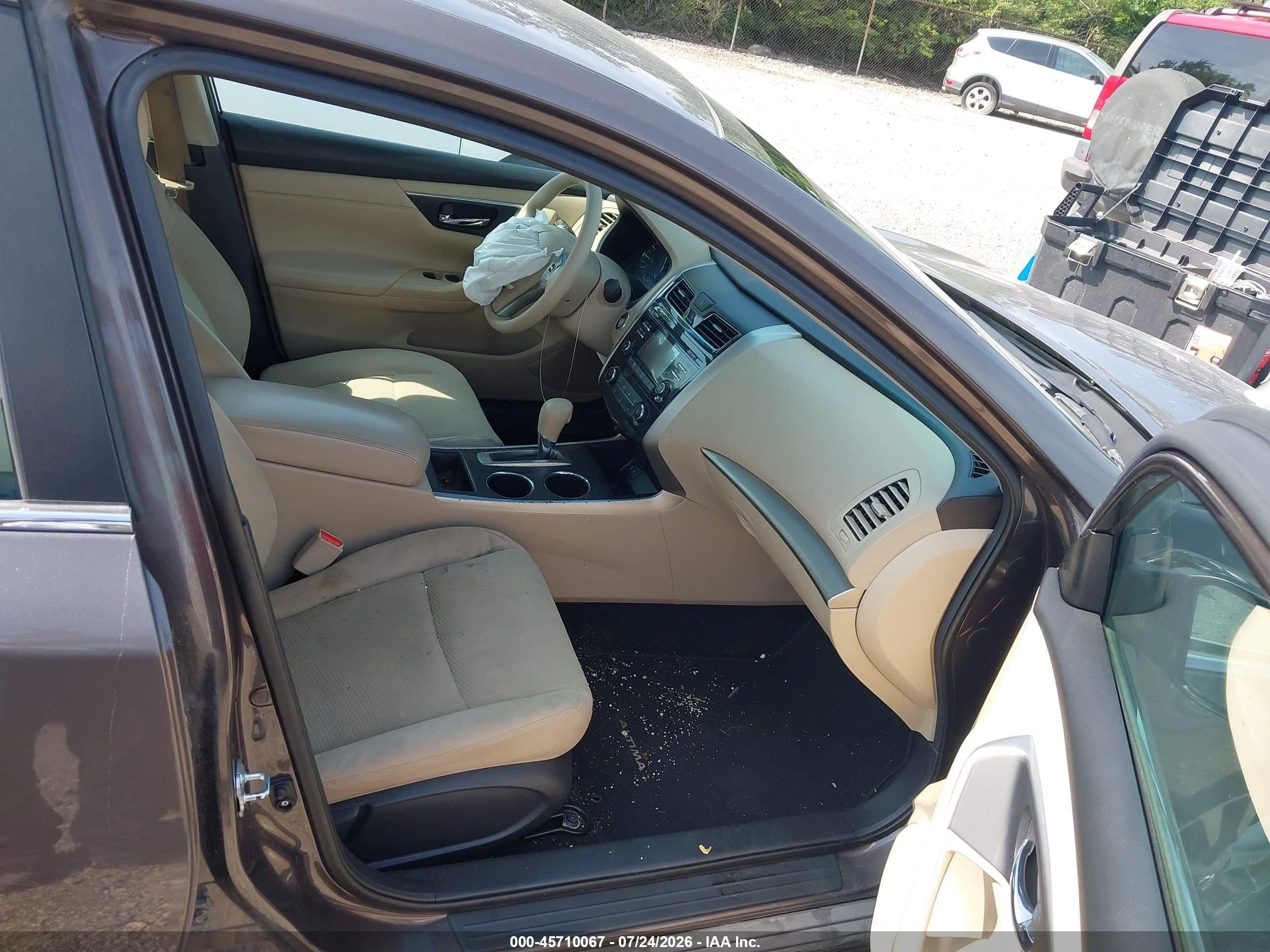2015 Nissan Altima 2.5 S Gray vin: 1N4AL3APXFN905789