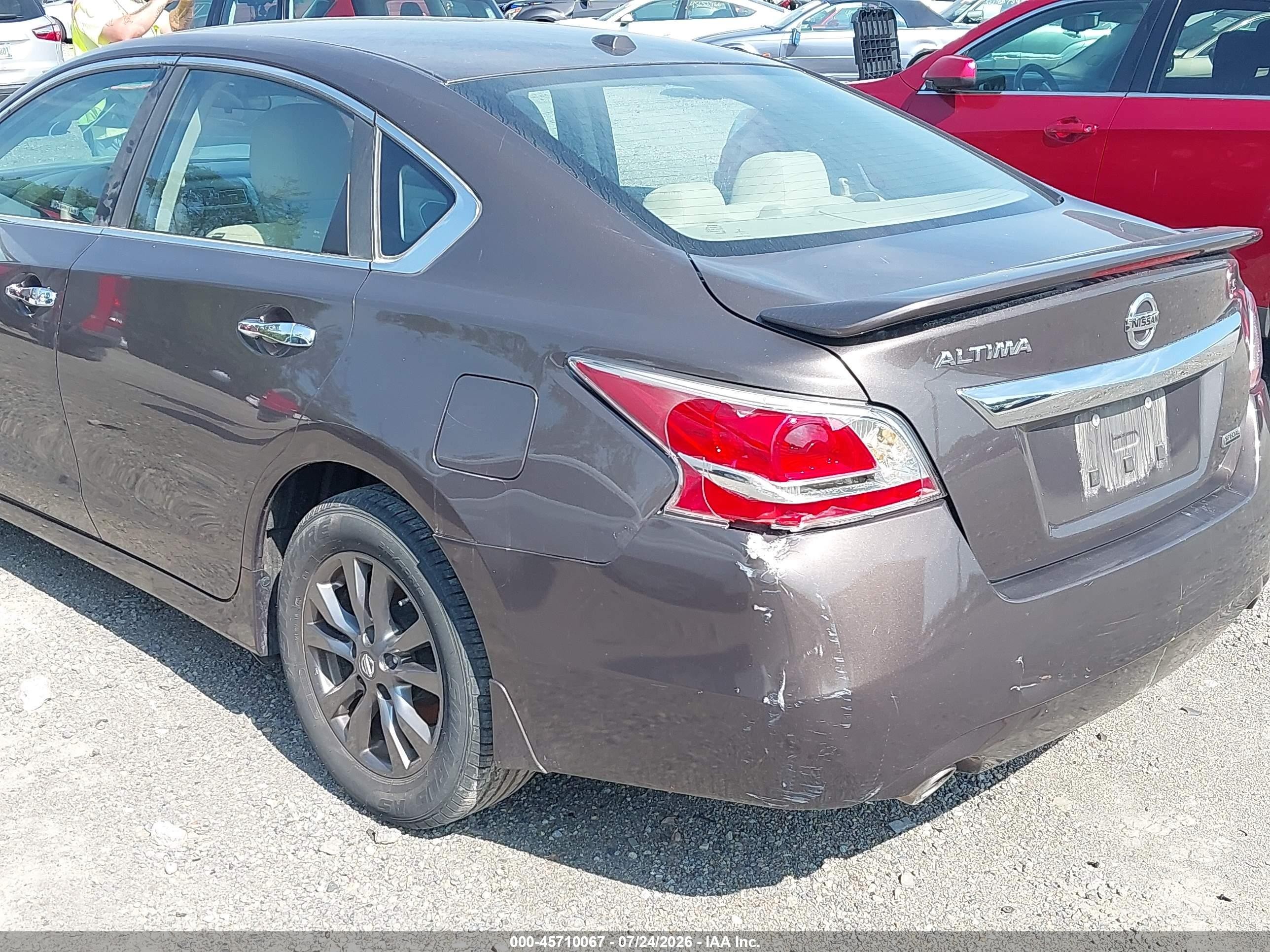 2015 Nissan Altima 2.5 S Gray vin: 1N4AL3APXFN905789