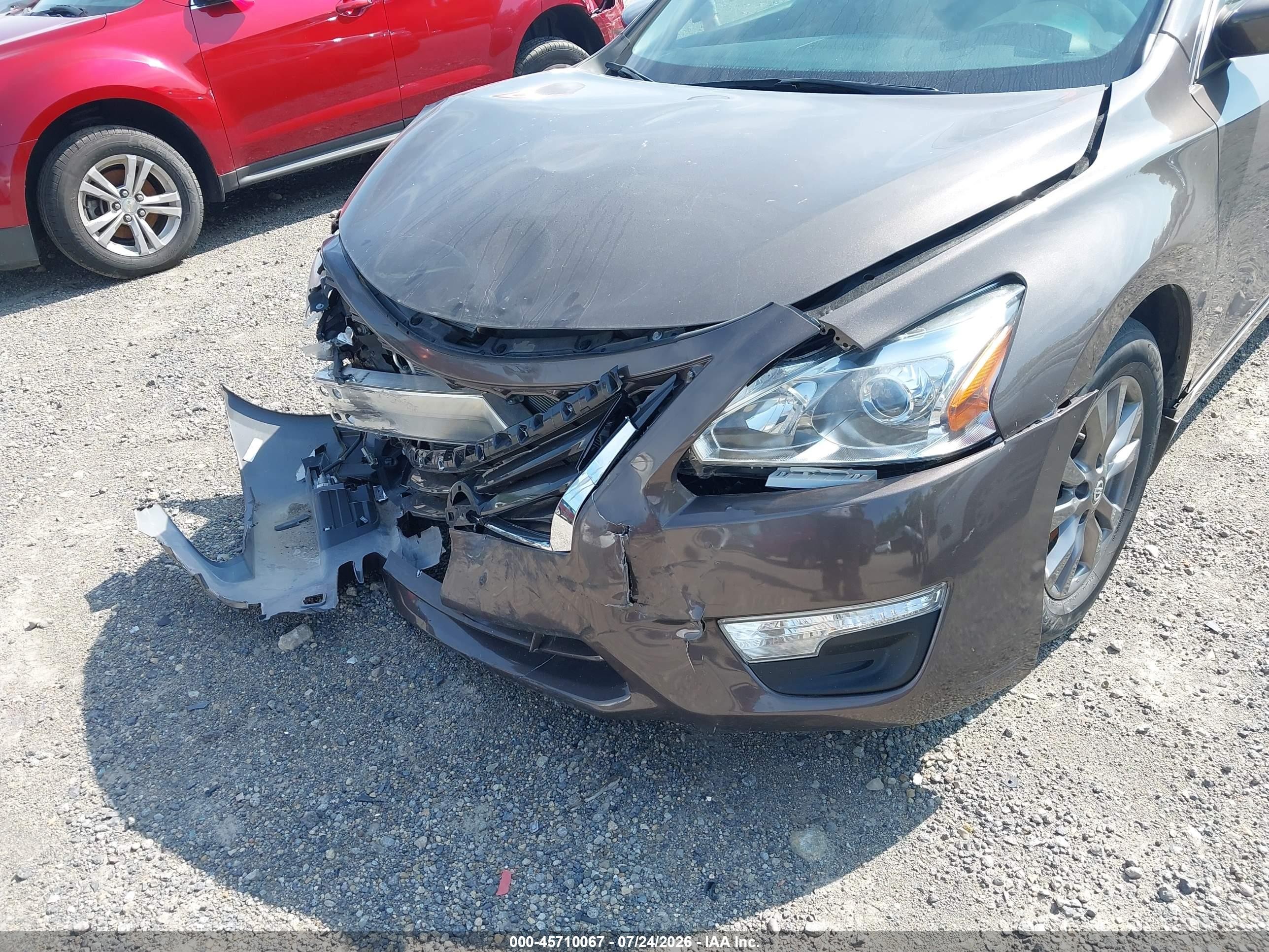 2015 Nissan Altima 2.5 S Gray vin: 1N4AL3APXFN905789