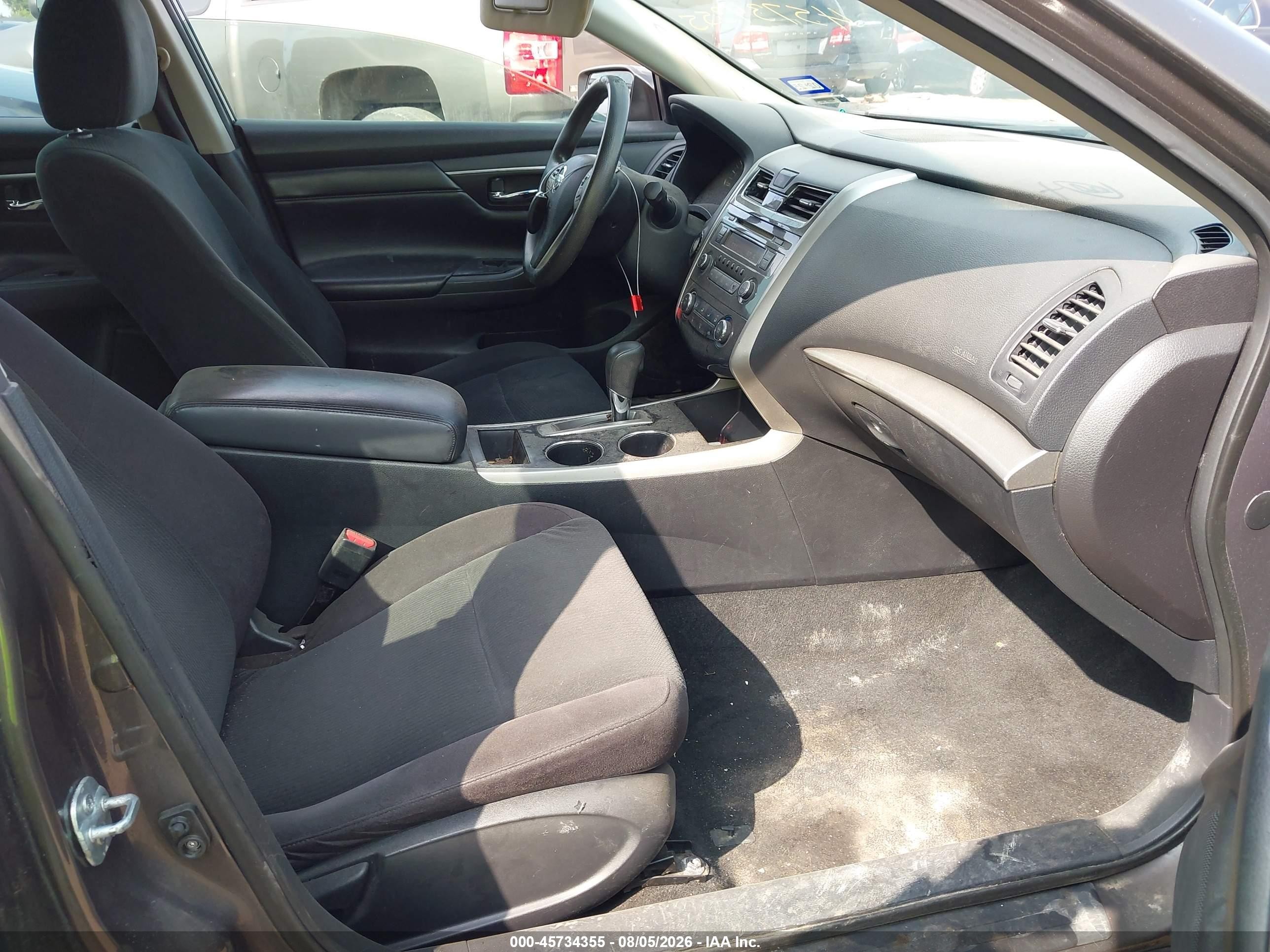 2015 Nissan Altima 2.5/2.5 S/2.5 Sl/2.5 Sv Gray vin: 1N4AL3APXFN916579