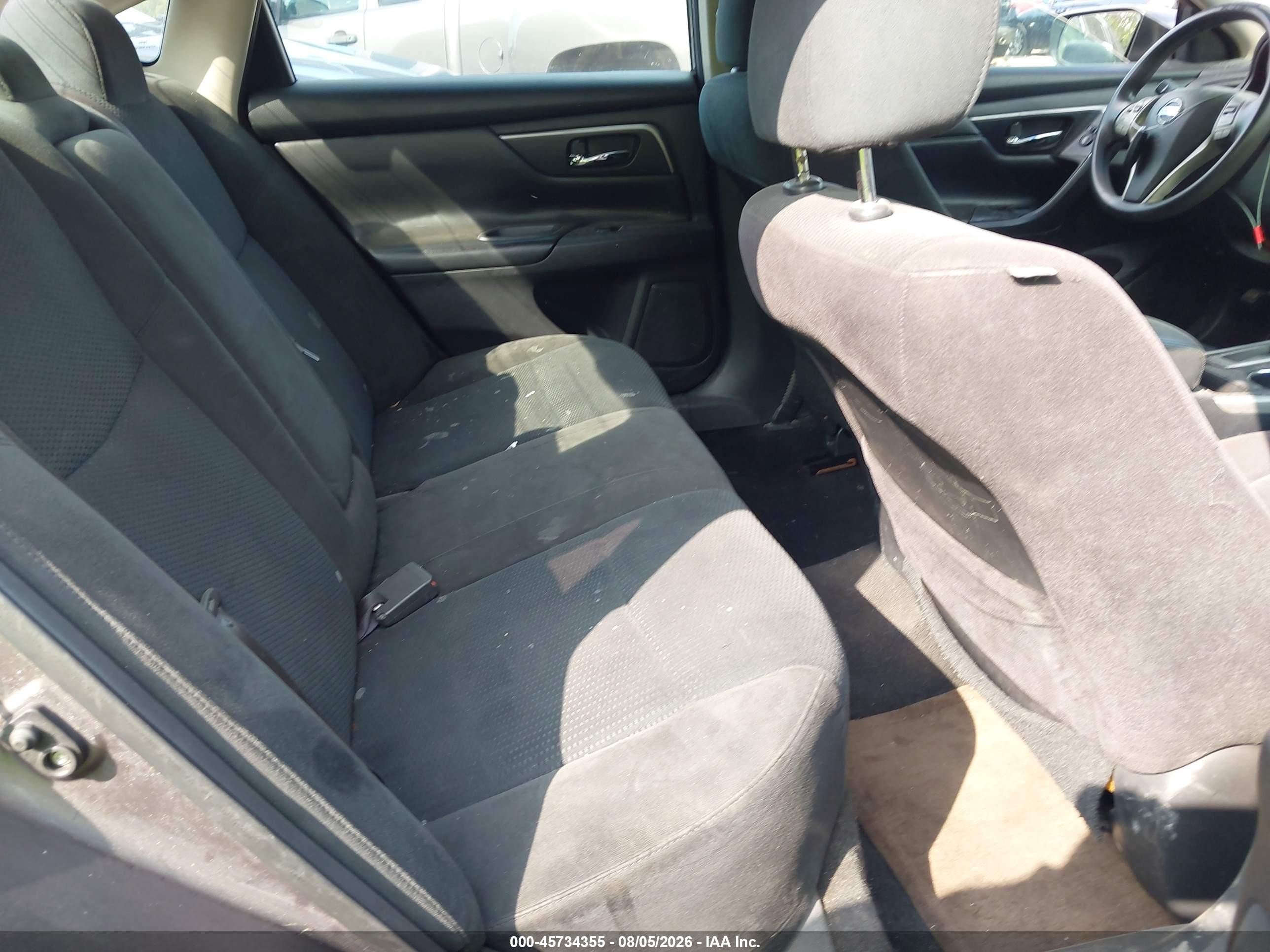 2015 Nissan Altima 2.5/2.5 S/2.5 Sl/2.5 Sv Gray vin: 1N4AL3APXFN916579