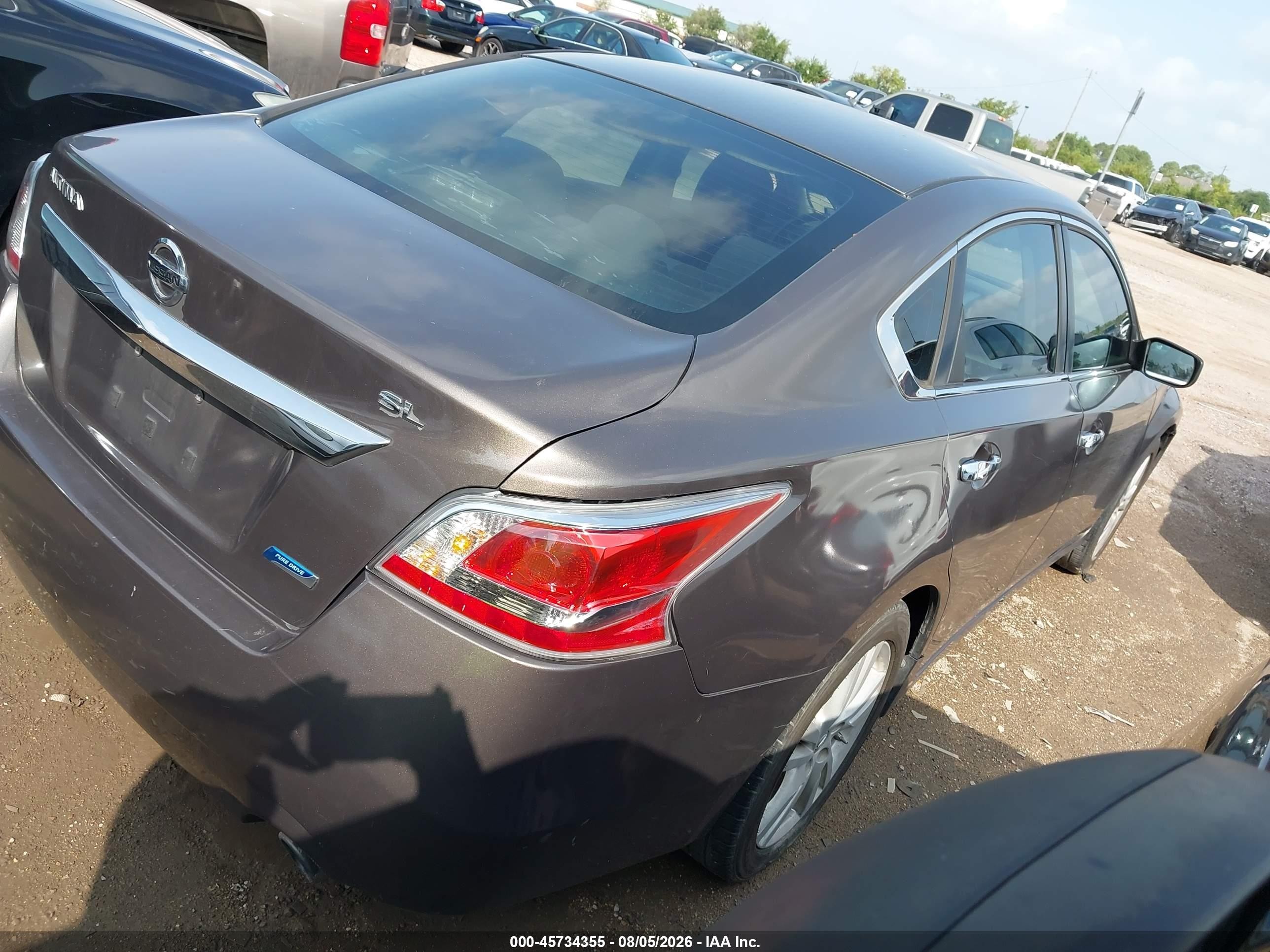2015 Nissan Altima 2.5/2.5 S/2.5 Sl/2.5 Sv Gray vin: 1N4AL3APXFN916579