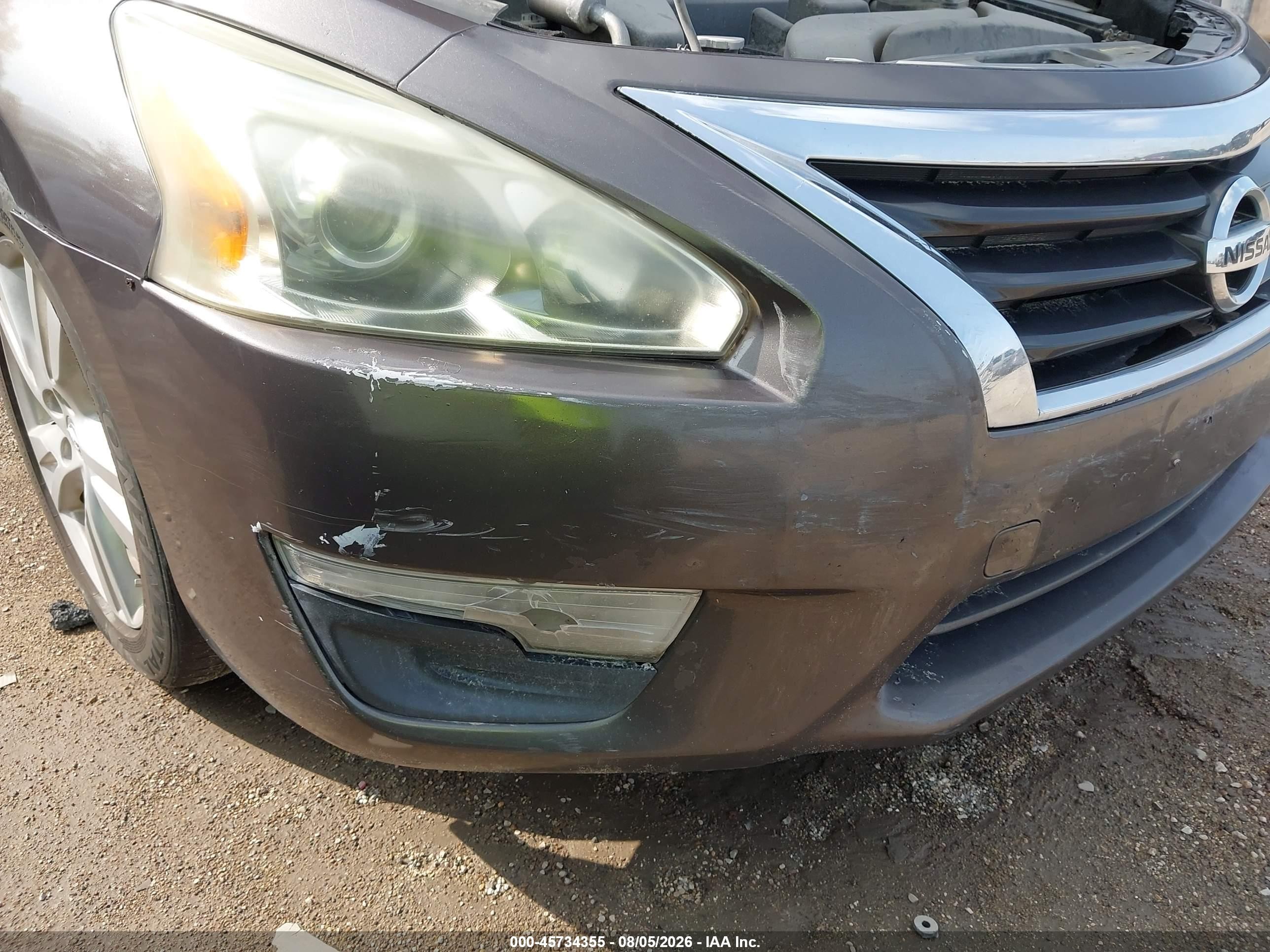2015 Nissan Altima 2.5/2.5 S/2.5 Sl/2.5 Sv Gray vin: 1N4AL3APXFN916579