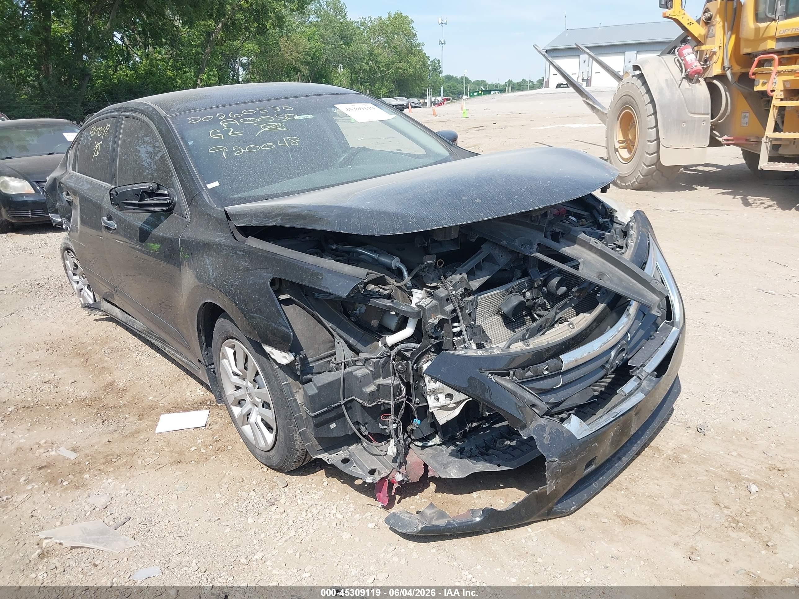 2015 Nissan Altima 2.5 S Black vin: 1N4AL3APXFN920048