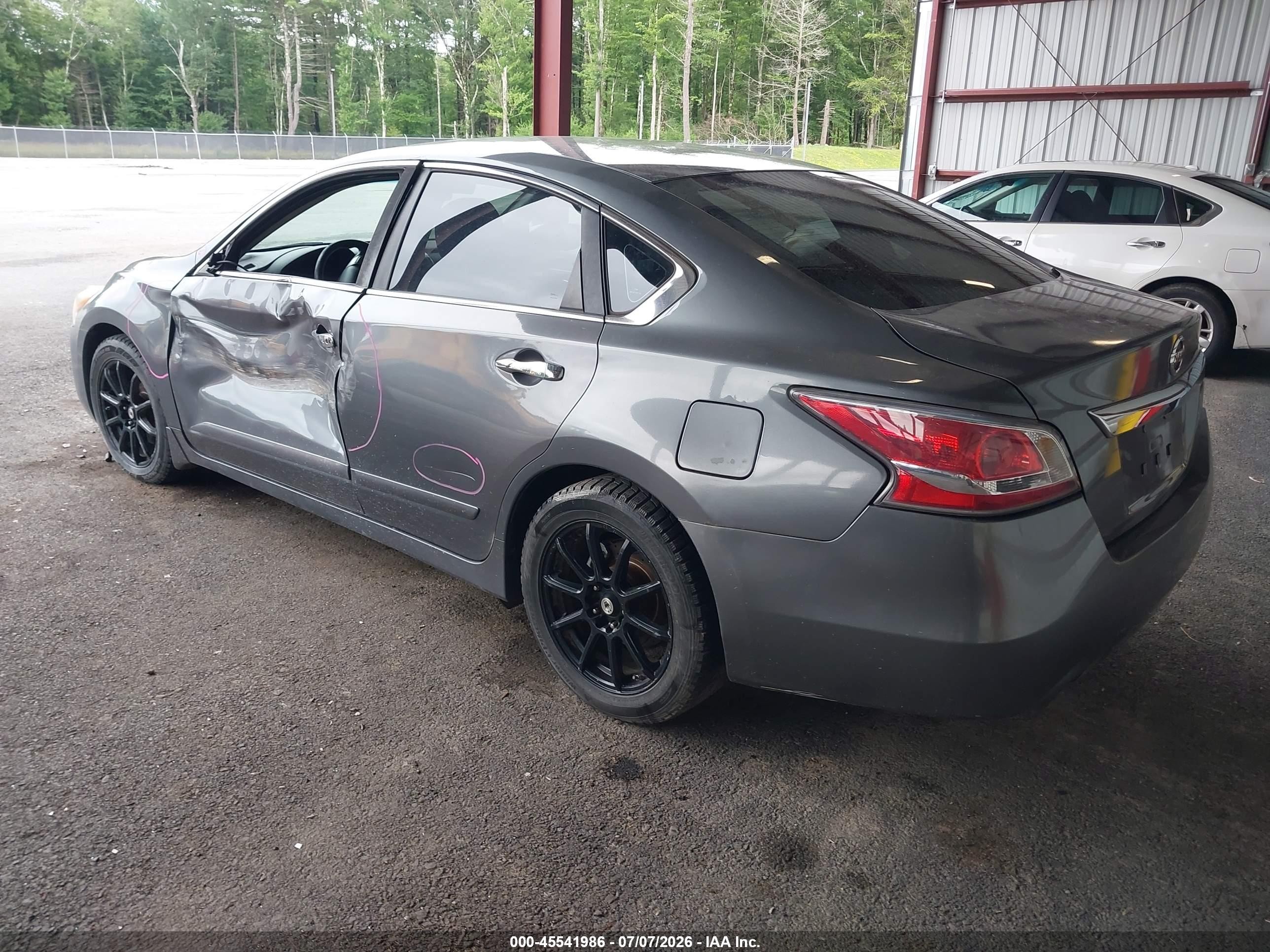 2015 Nissan Altima 2.5 S Gray vin: 1N4AL3APXFN921555